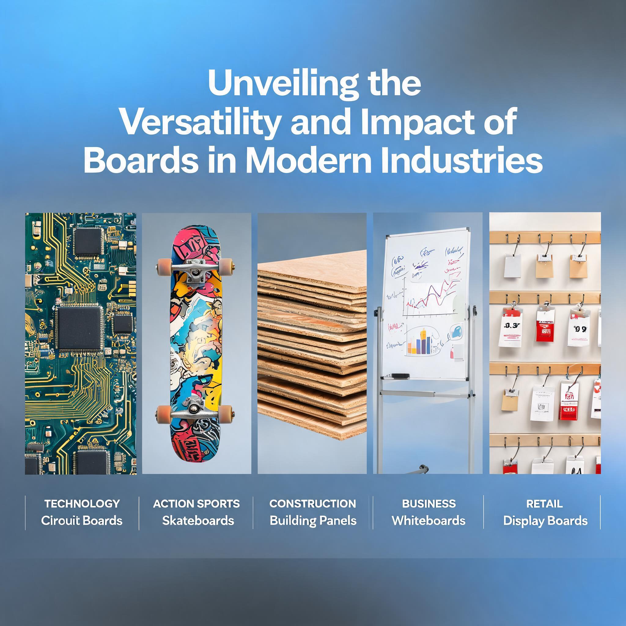Unveiling the Versatility and Impact of Boards in Modern Industries Unveiling the Versatility and Impact of Boards in Modern Industries