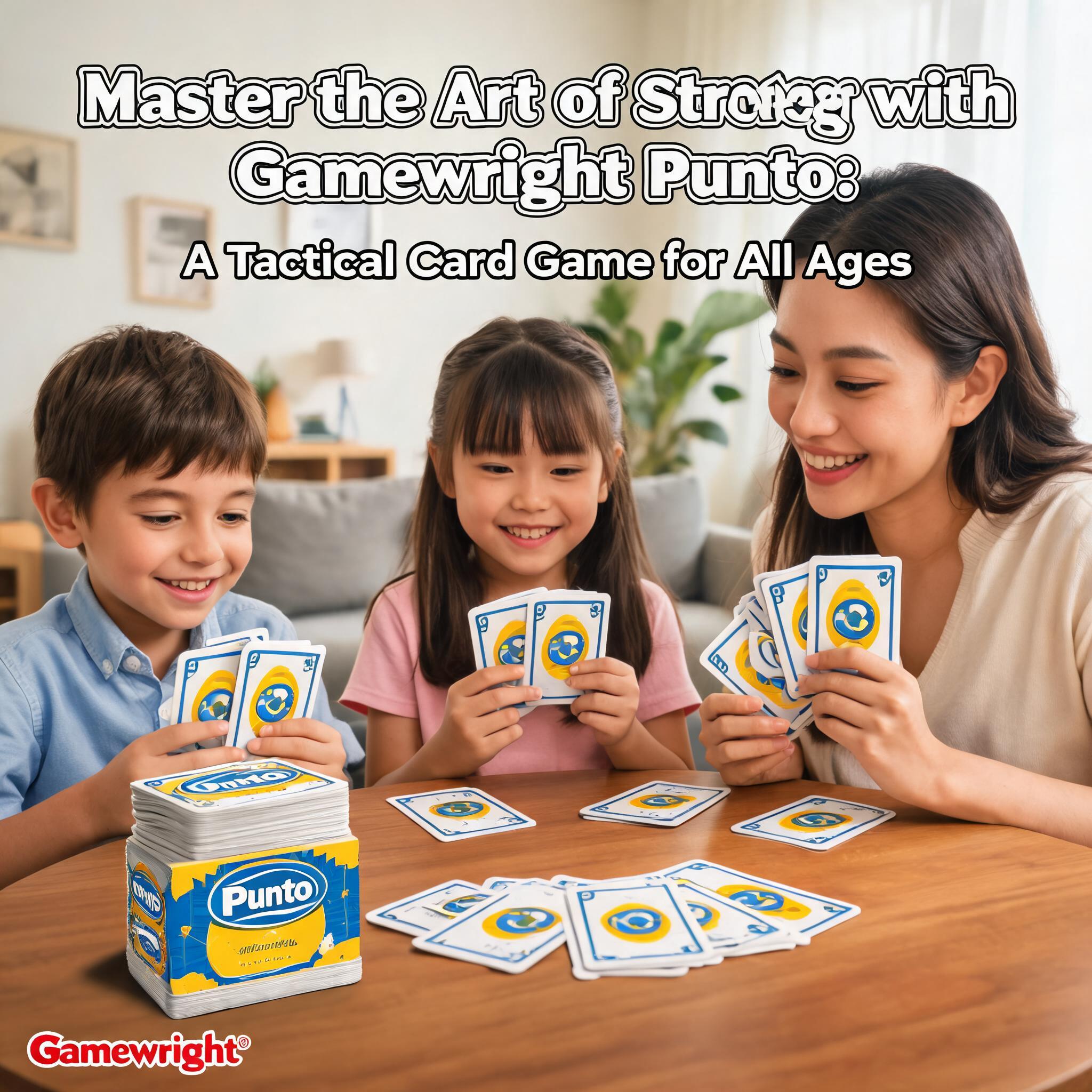Master the Art of Strategy with Gamewright Punto