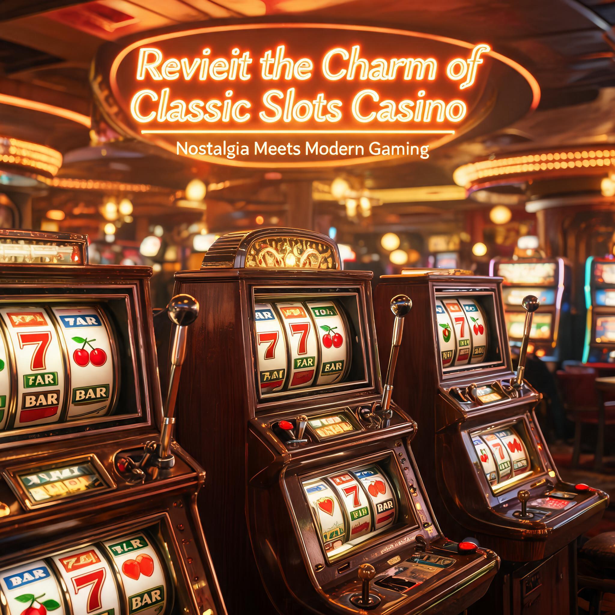 Revisit the Charm of Classic Slots Casino: Nostalgia Meets Modern Gaming Revisit the Charm of Classic Slots Casino