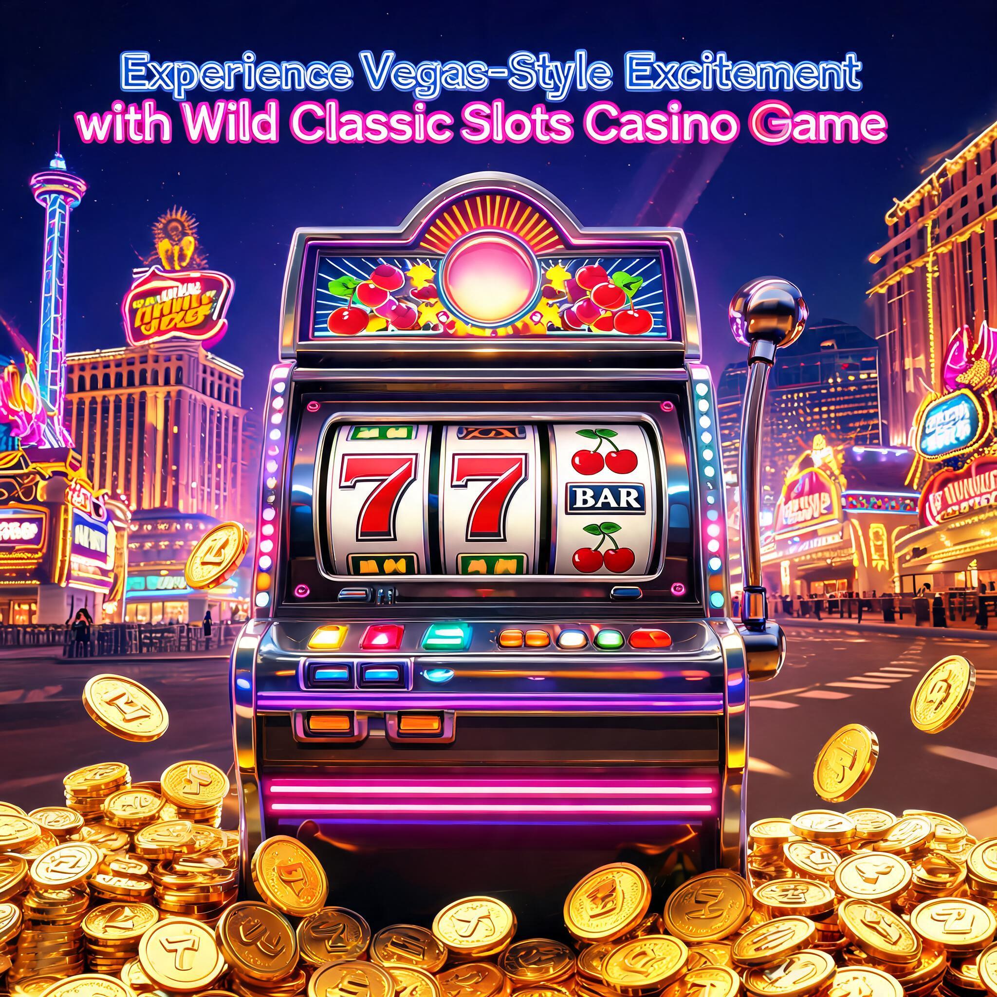 Style Excitement with Wild Classic Slots Casino Game