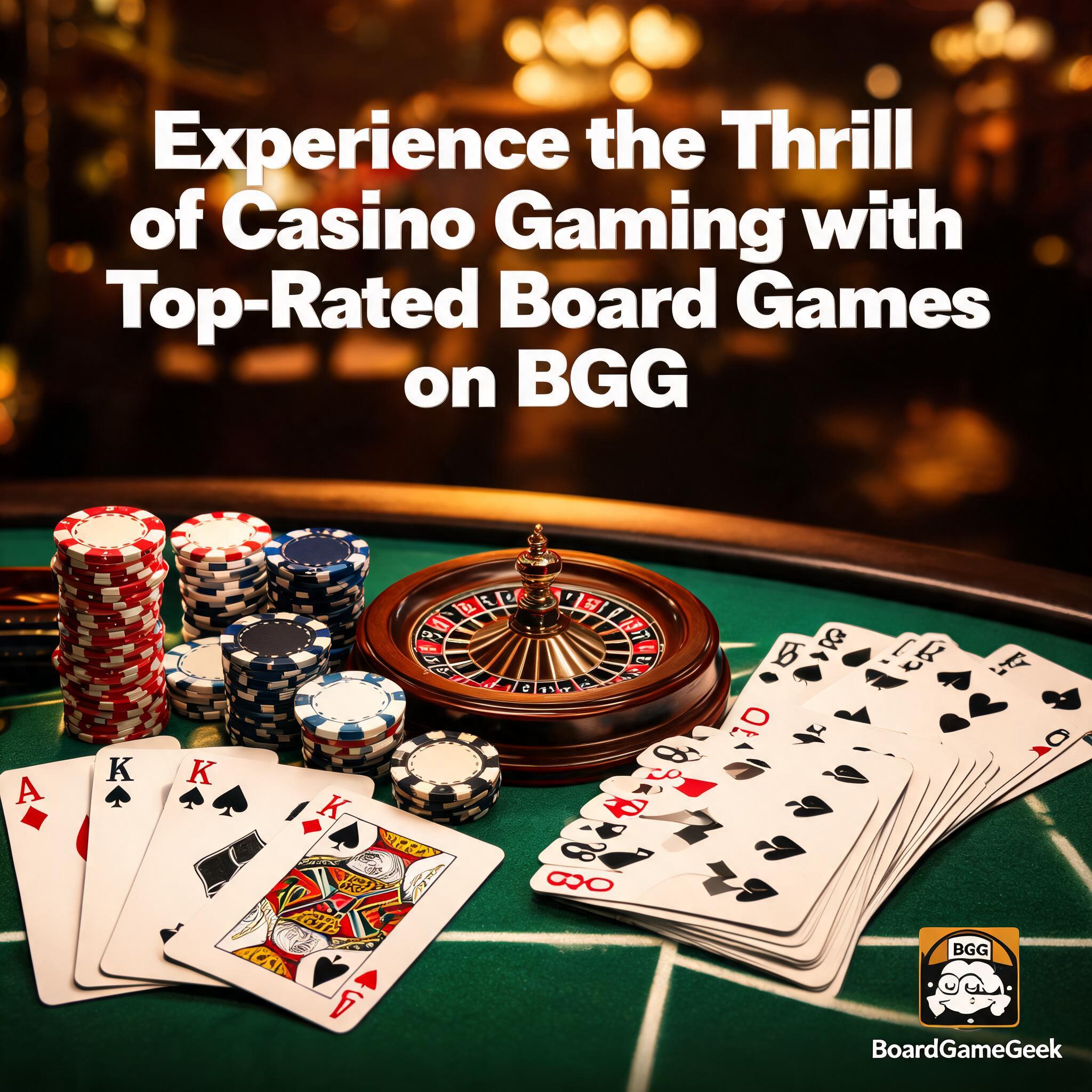Experience the Thrill of Casino Gaming with Top-Rated Board Games on BGG