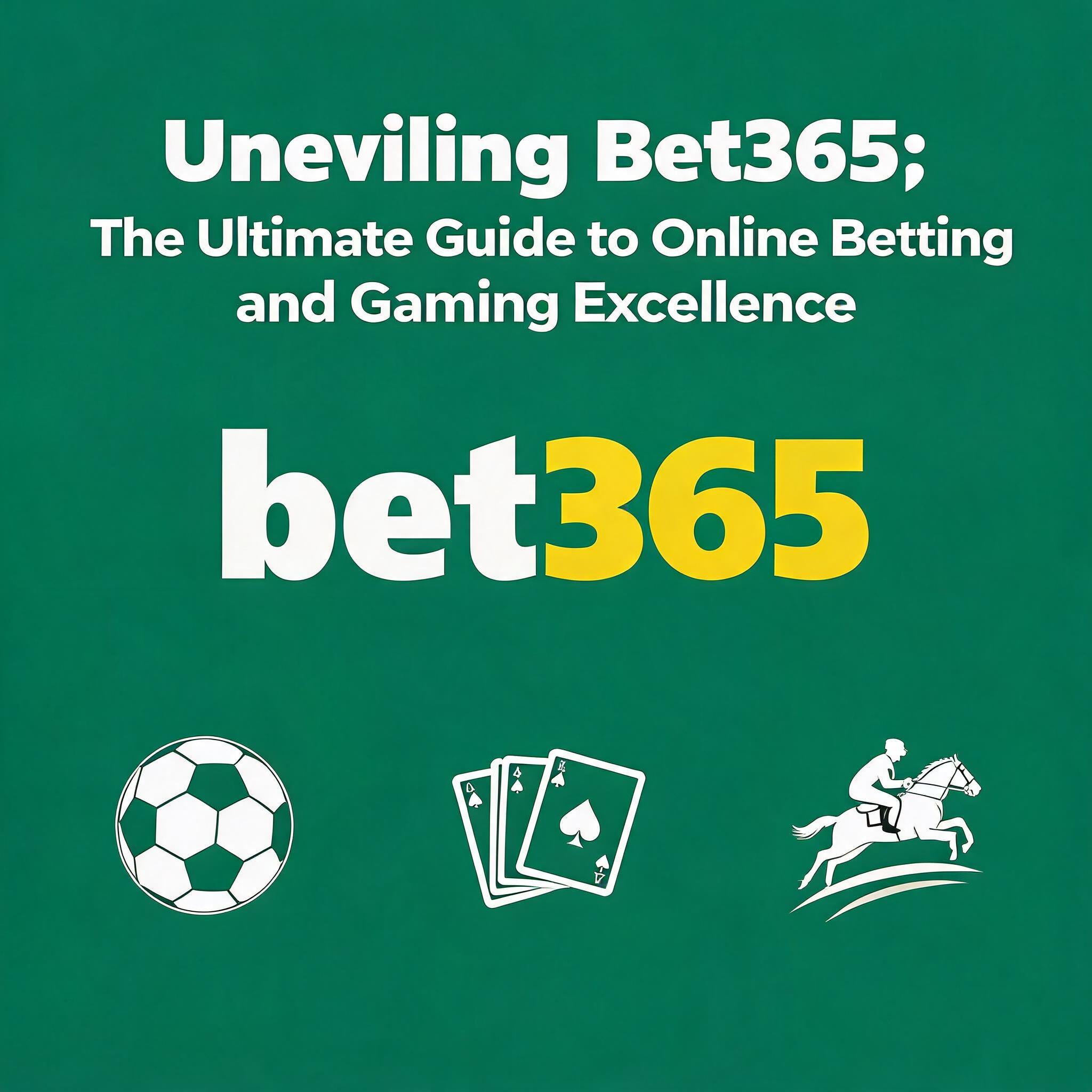 Unveiling Bet365: The Ultimate Guide to Online Betting and Gaming Excellence The Ultimate Guide to Online Betting and Gaming Excellence