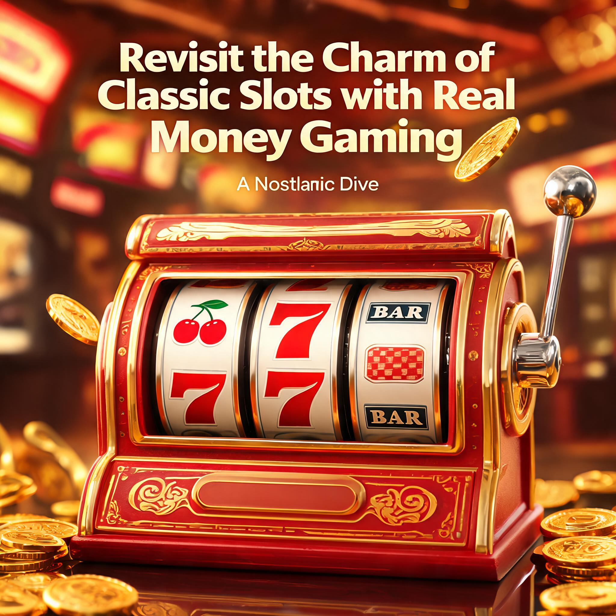 Revisit the Charm of Classic Slots with Real Money Gaming: A Nostalgic Dive Revisit the Charm of Classic Slots with Real Money Gaming