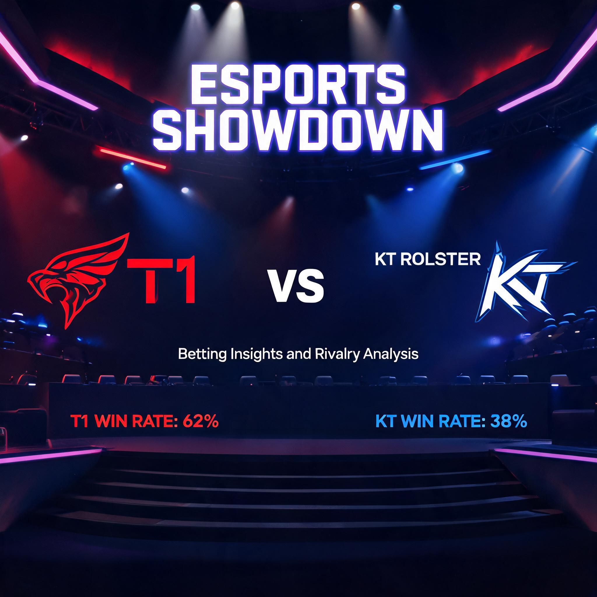Esports Showdown: T1 vs KT Rolster - Betting Insights and Rivalry Analysis Betting Insights and Rivalry Analysis