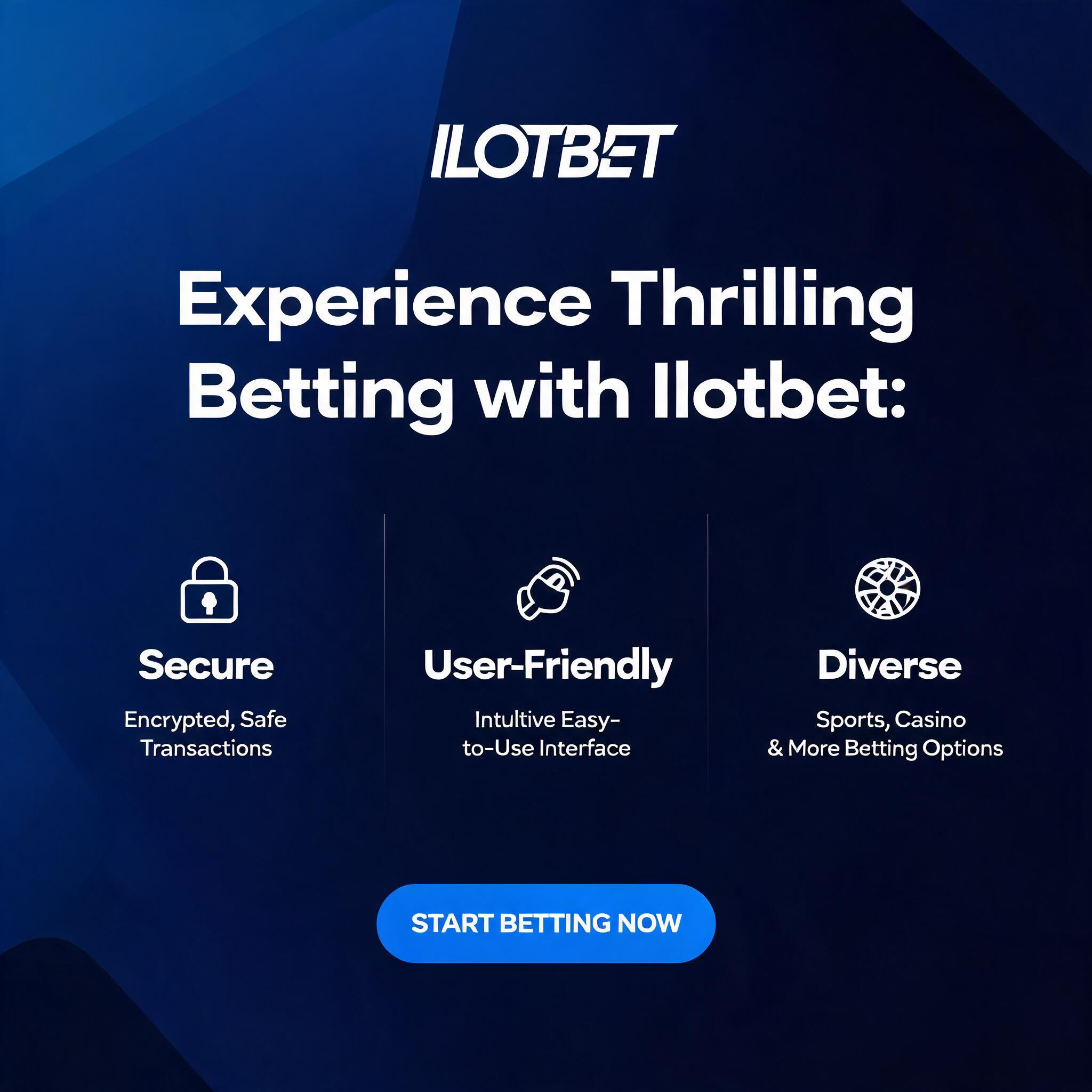 Experience Thrilling Betting with Ilotbet: Secure, User-Friendly, and Diverse