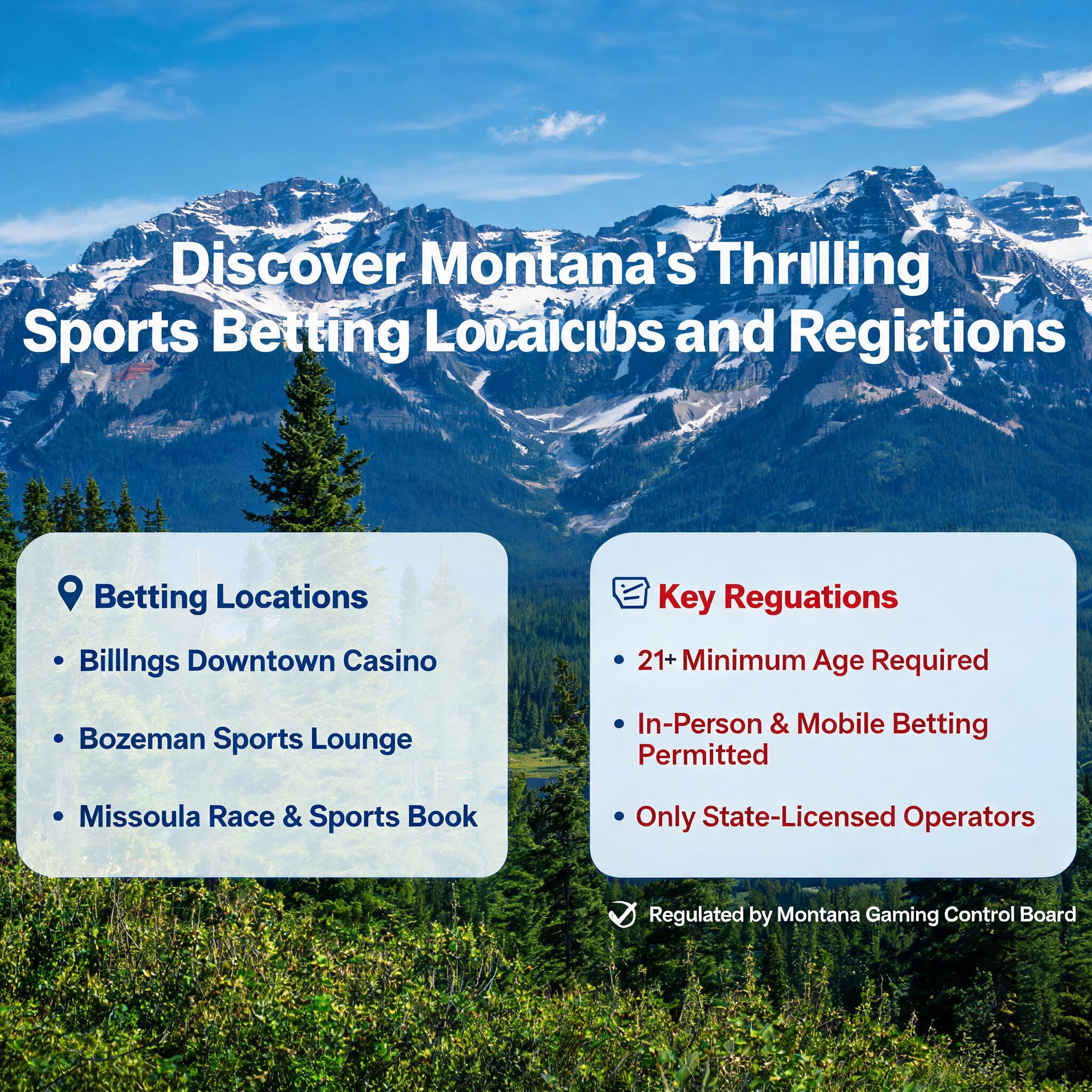 Discover Montana's Thrilling Sports Betting Locations and Regulations s Thrilling Sports Betting Locations and Regulations