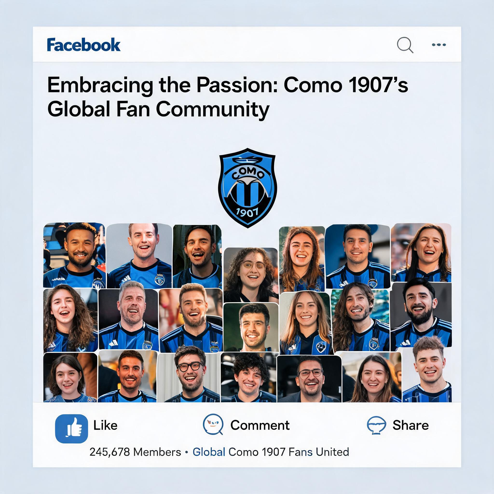 Embracing the Passion: Como 1907's Global Fan Community on Facebook s Global Fan Community on Facebook