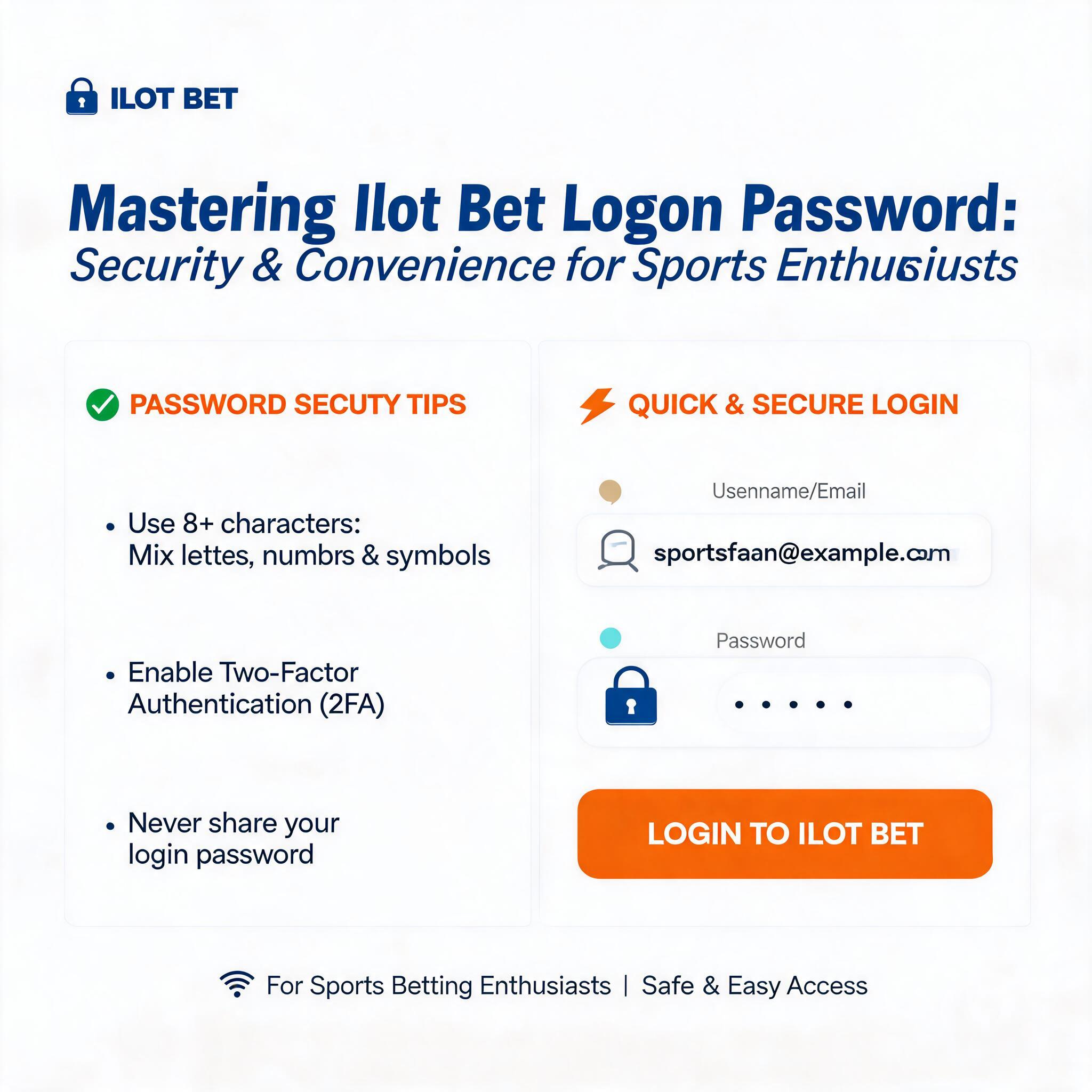 Mastering Ilot Bet Login Password: Security & Convenience for Sports Enthusiasts