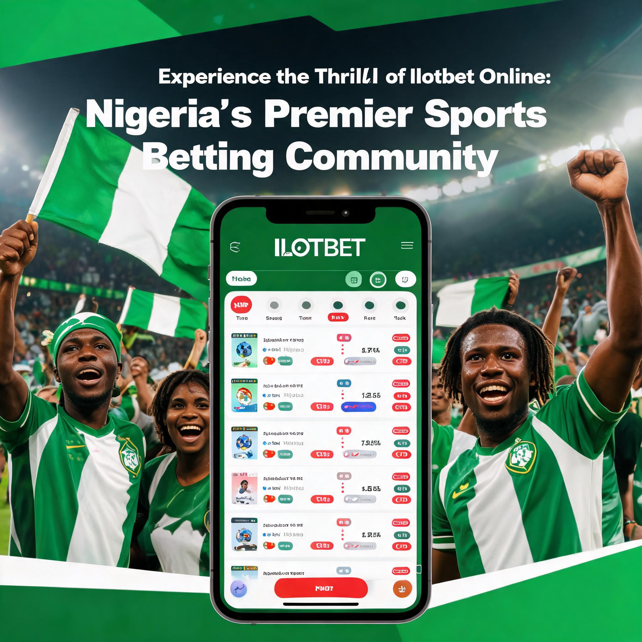 Experience the Thrill of Ilotbet Online: Nigeria's Premier Sports Betting Community