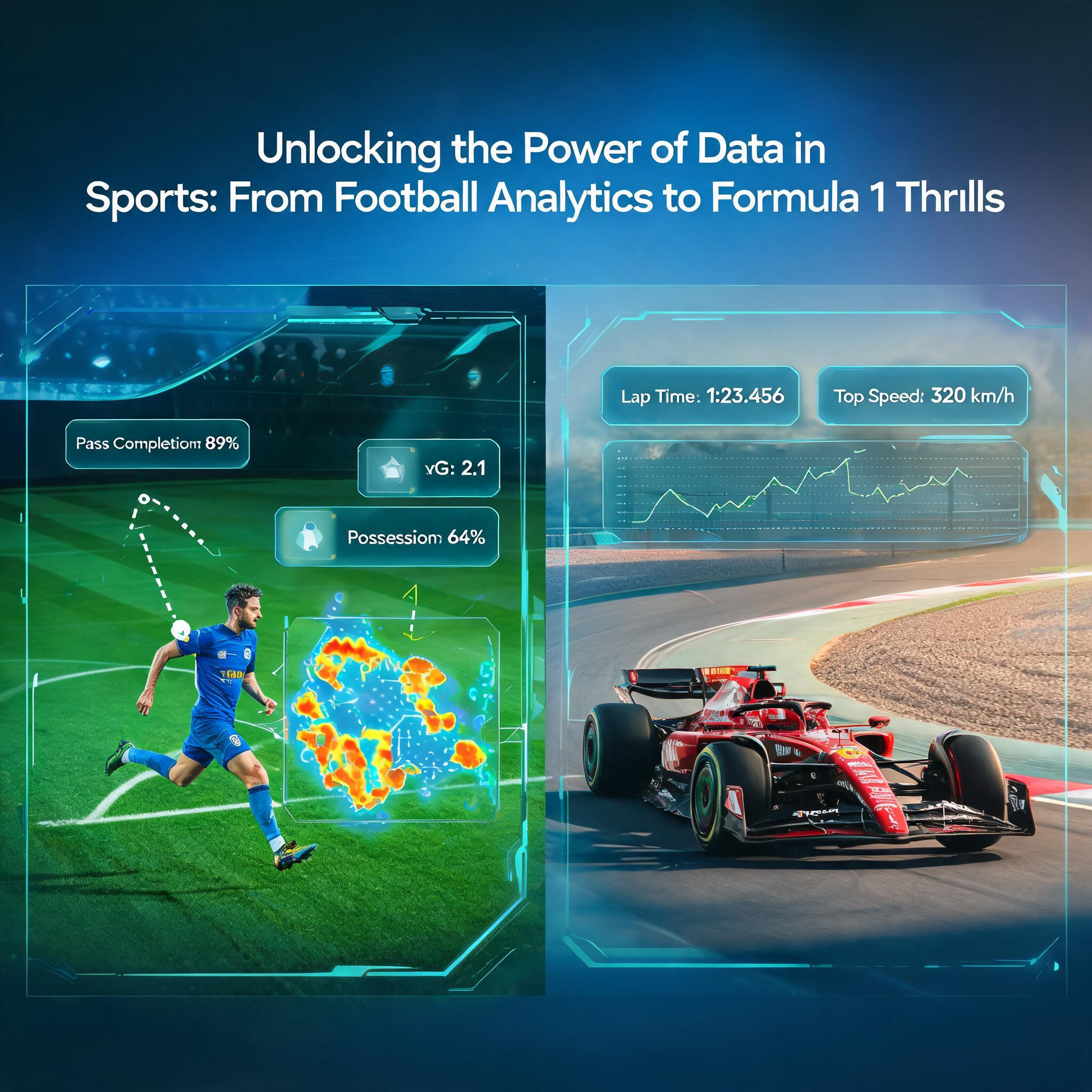 Unlocking the Power of Data in Sports: From Football Analytics to Formula 1 Thrills From Football Analytics to Formula 1 Thrills
