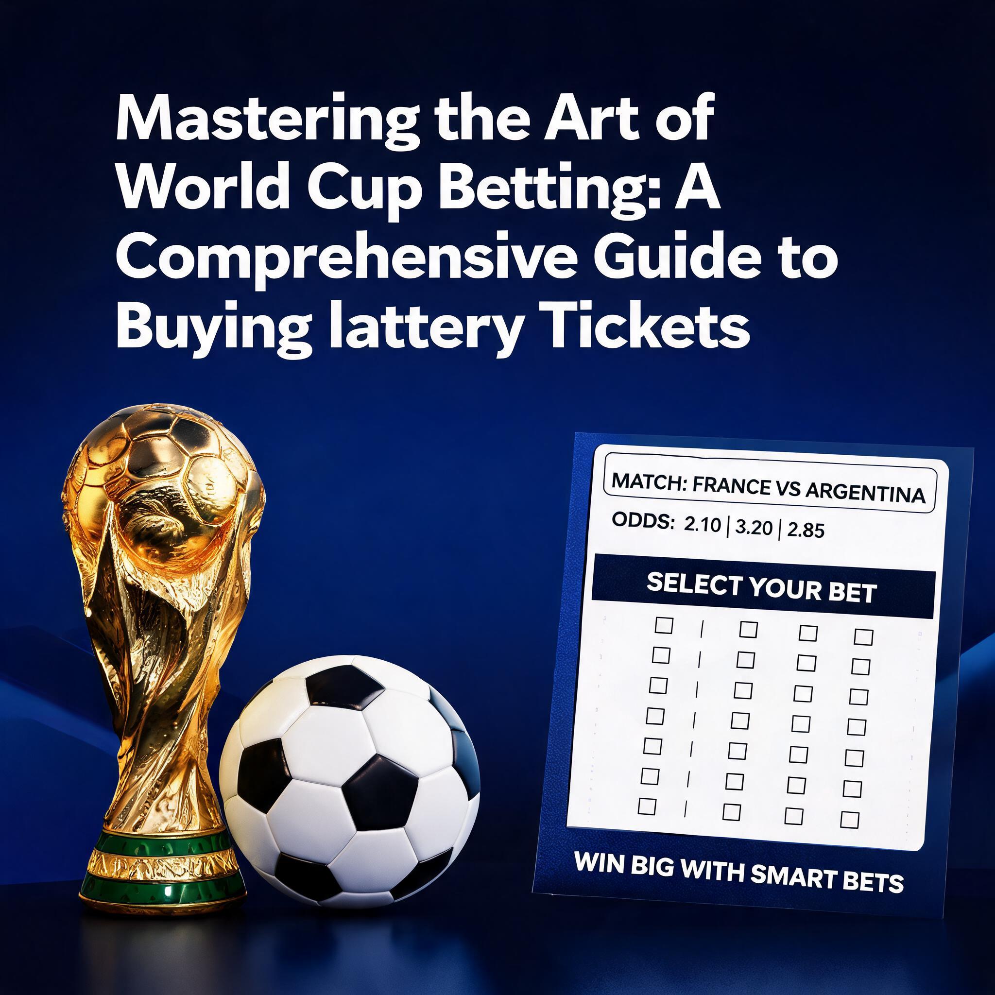 Mastering the Art of World Cup Betting: A Comprehensive Guide to Buying Lottery Tickets A Comprehensive Guide to Buying Lottery Tickets
