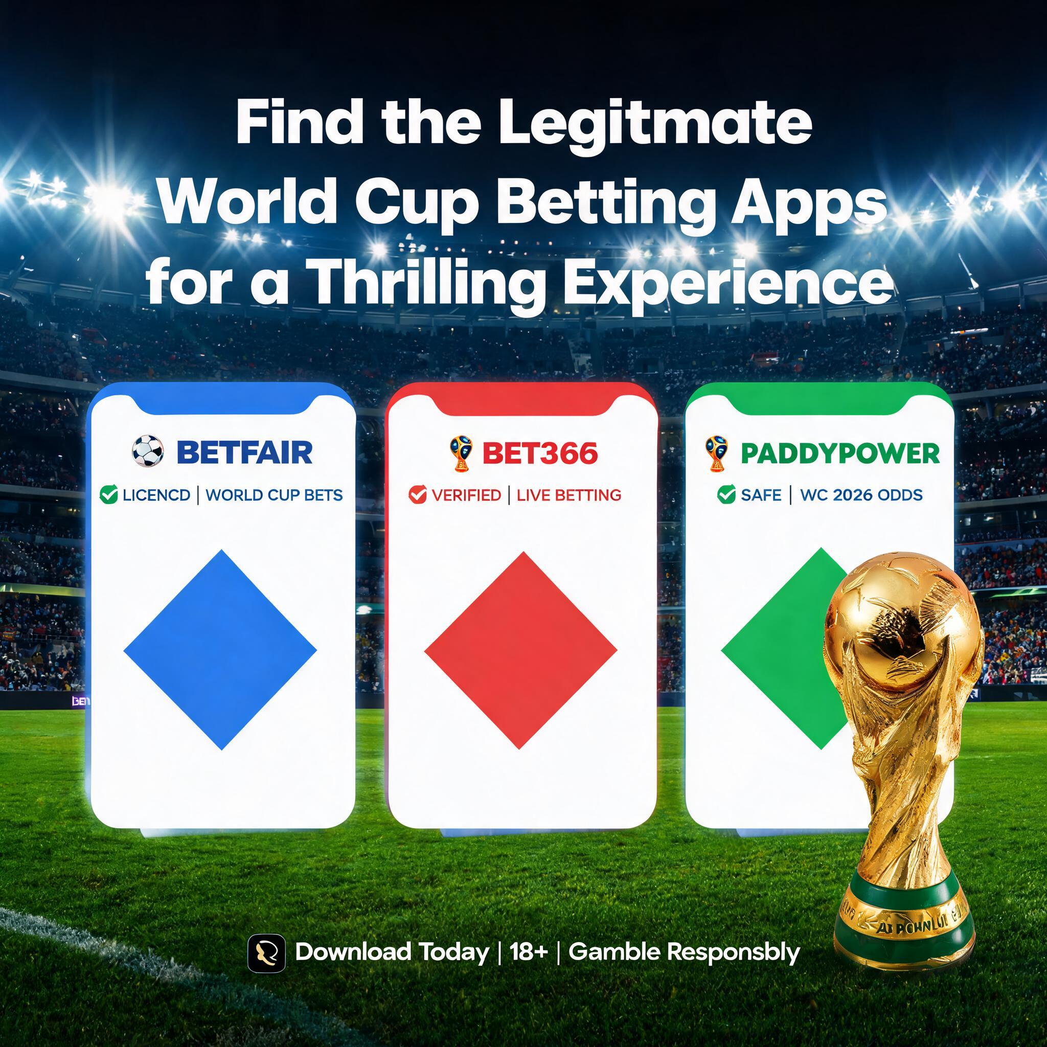 Find the Legitimate World Cup Betting Apps for a Thrilling Experience