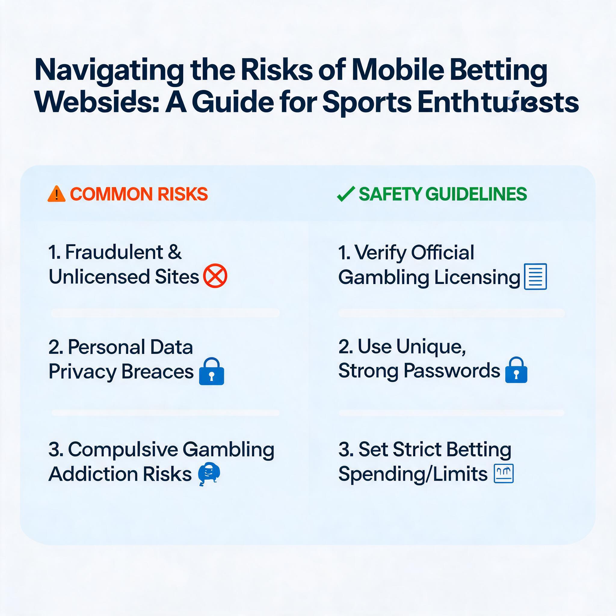 Navigating the Risks of Mobile Betting Websites: A Guide for Sports Enthusiasts Navigating the Risks of Mobile Betting Websites