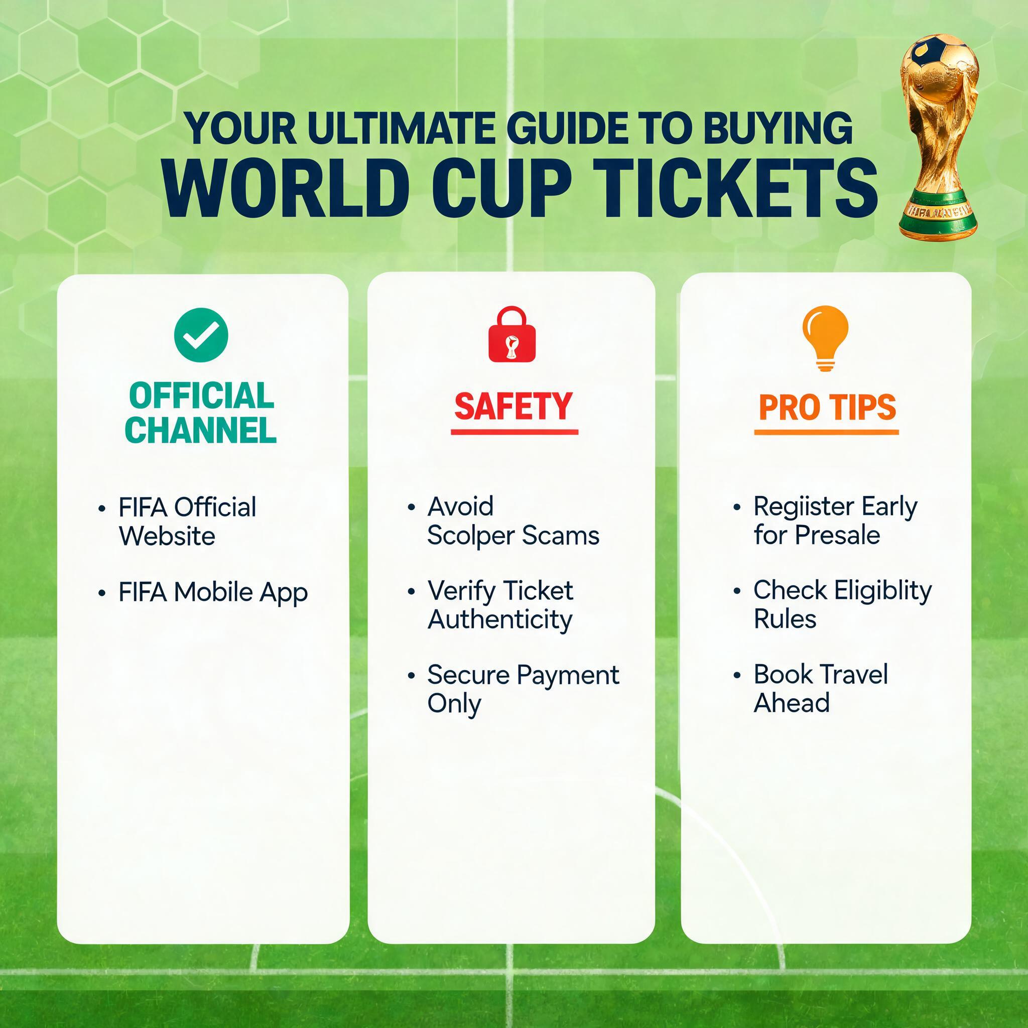 Your Ultimate Guide to Buying World Cup Tickets: Official Channels, Safety, and Tips Your Ultimate Guide to Buying World Cup Tickets