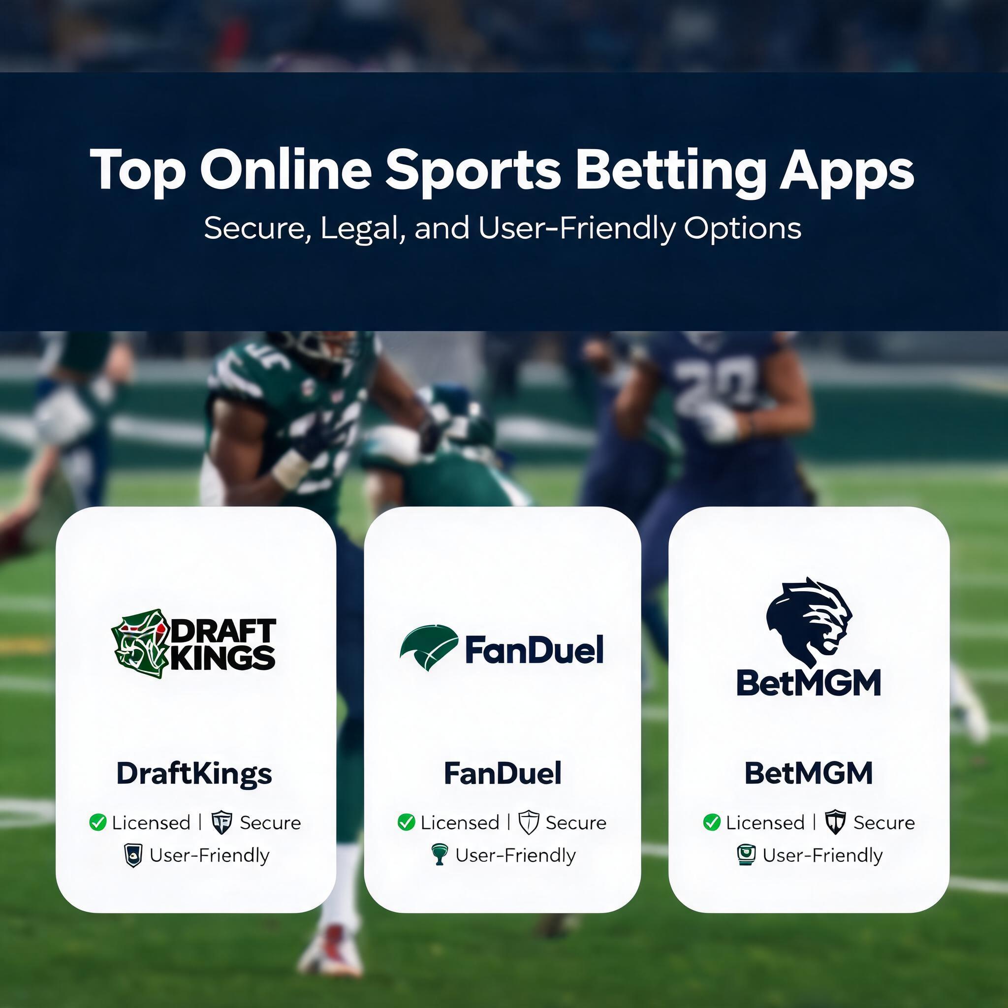 Top Online Sports Betting Apps: Secure, Legal, and User-Friendly Options Top Online Sports Betting Apps