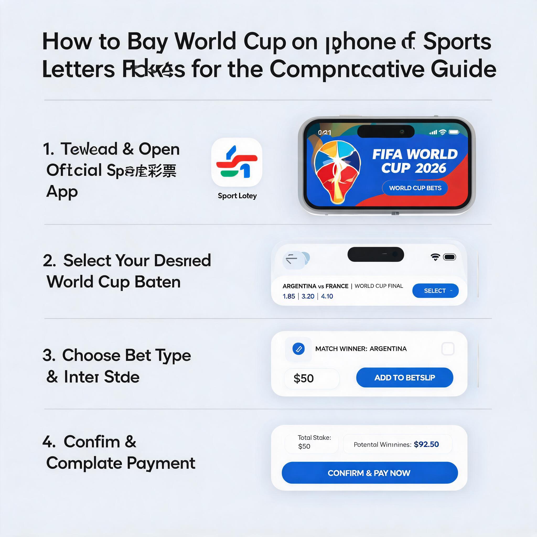 How to Buy Sports Lottery Tickets for the World Cup on Your Phone: A Comprehensive Guide How to Buy Sports Lottery Tickets for the World Cup on Your Phone