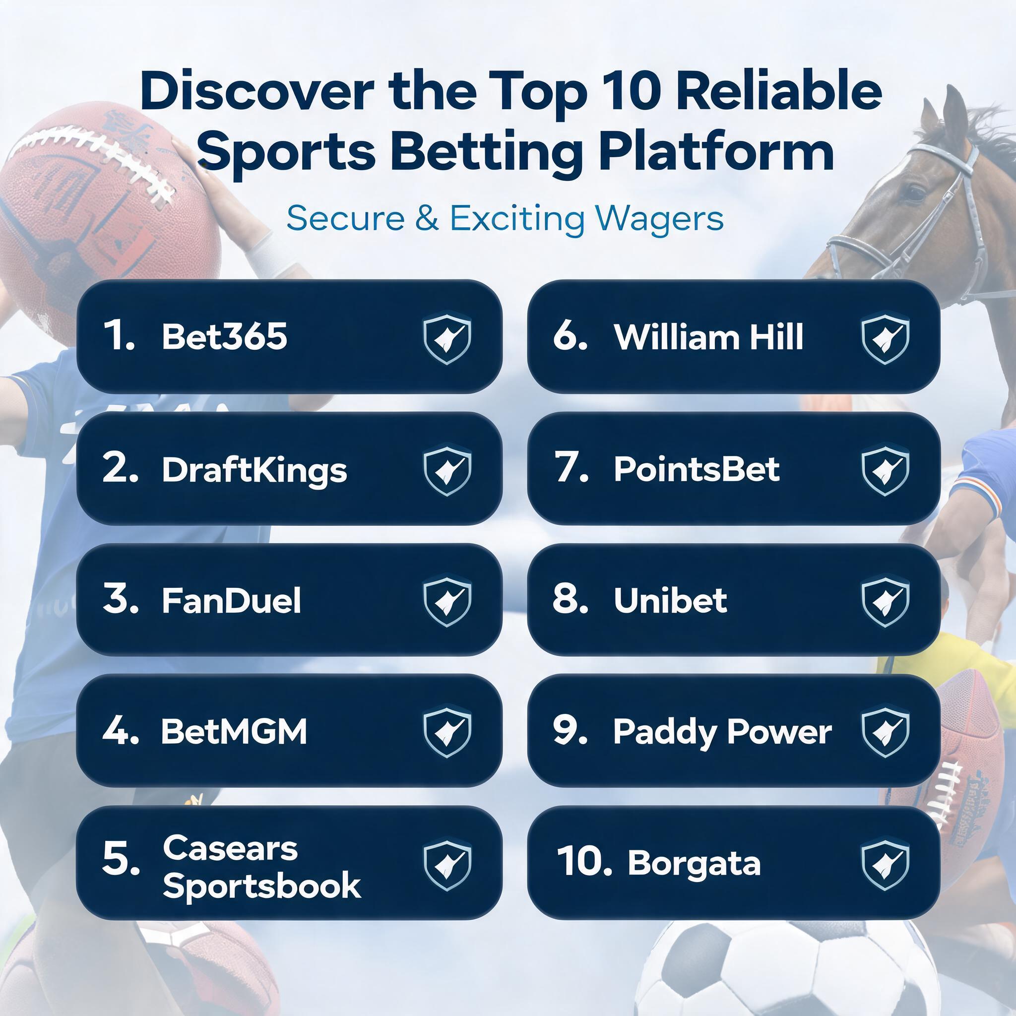 Discover the Top 10 Reliable Sports Betting Platforms for Secure and Exciting Wagers