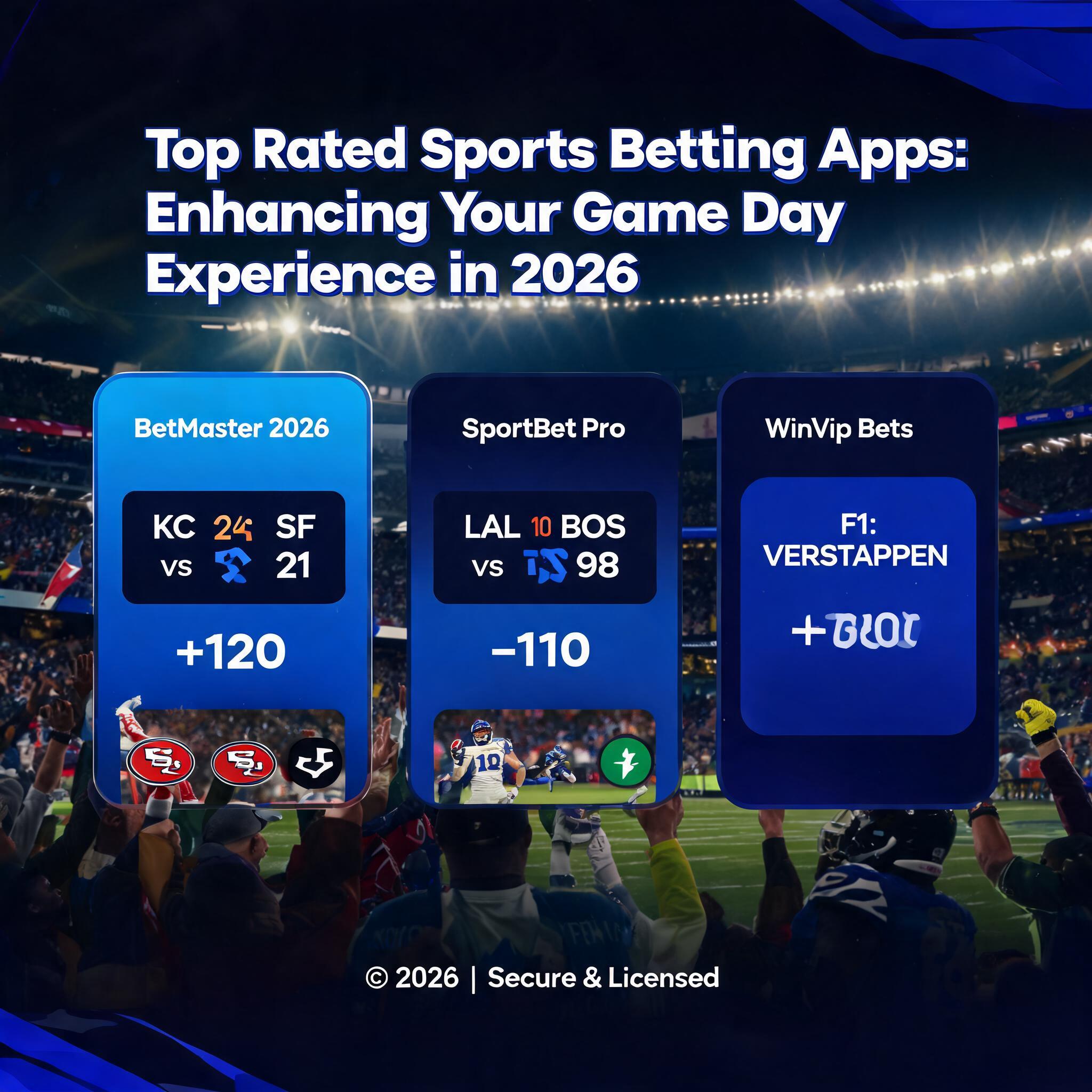 Top Rated Sports Betting Apps: Enhancing Your Game Day Experience in 2026 Enhancing Your Game Day Experience in 2026