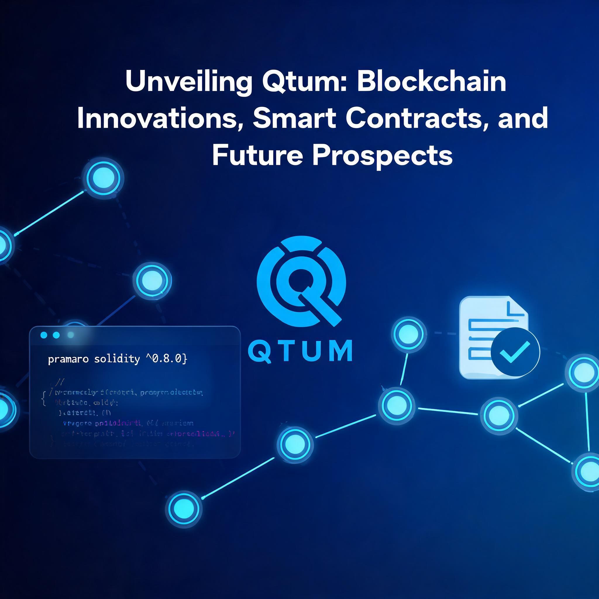 Unveiling Qtum: Blockchain Innovations, Smart Contracts, and Future Prospects