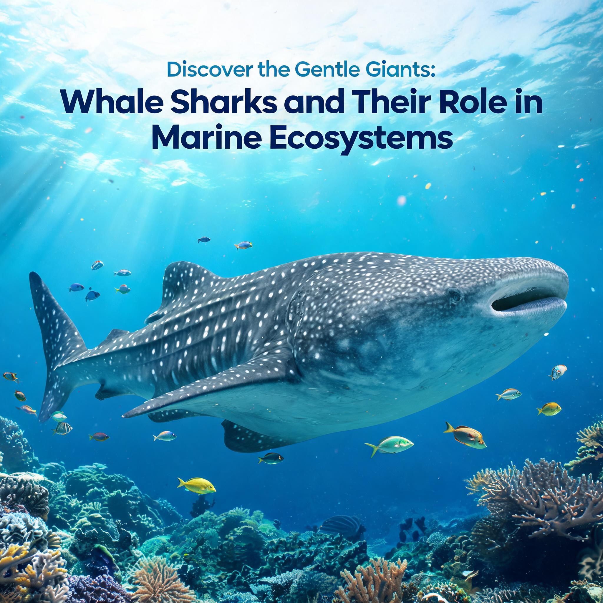 Discover the Gentle Giants: Whale Sharks and Their Role in Marine Ecosystems