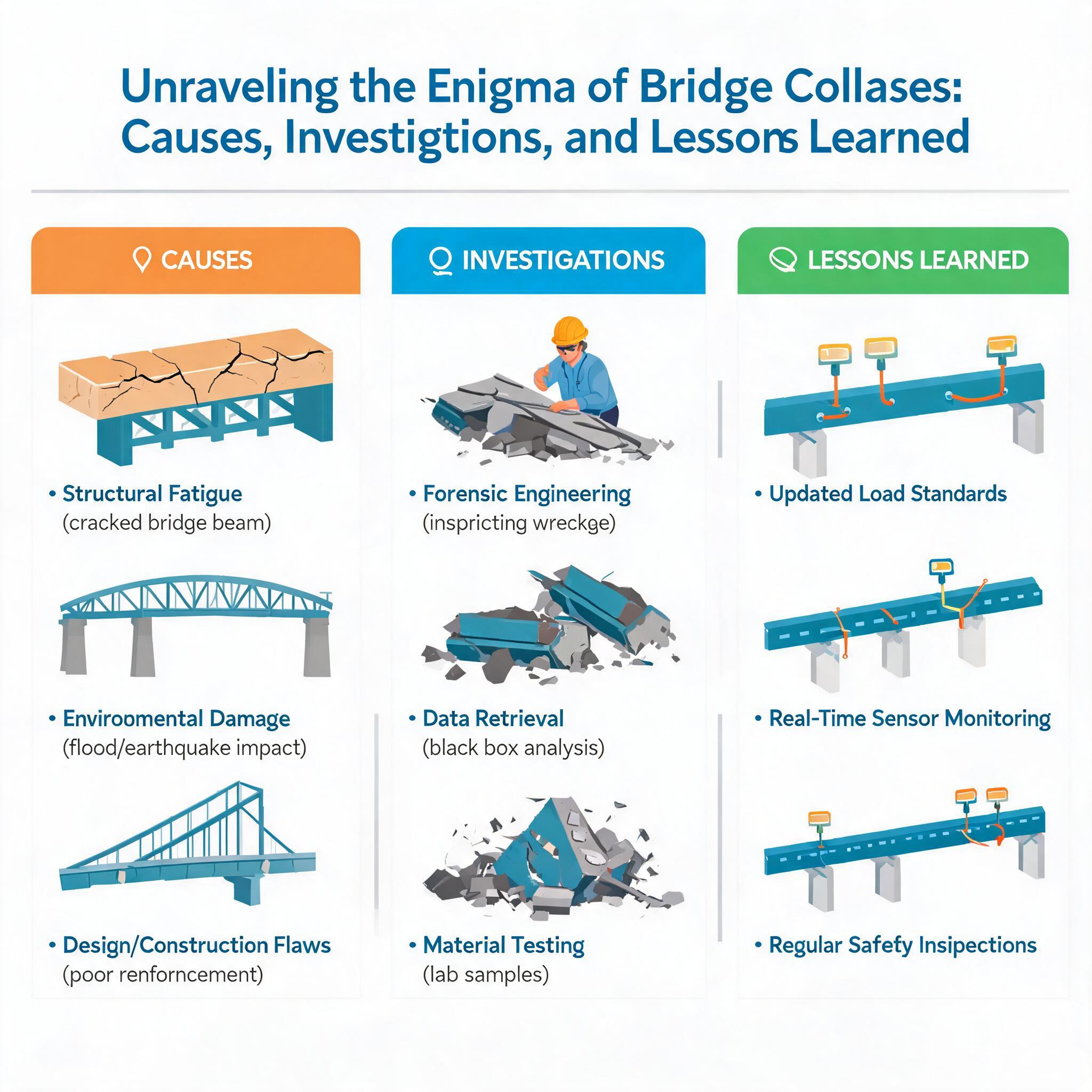 Unraveling the Enigma of Bridge Collapses