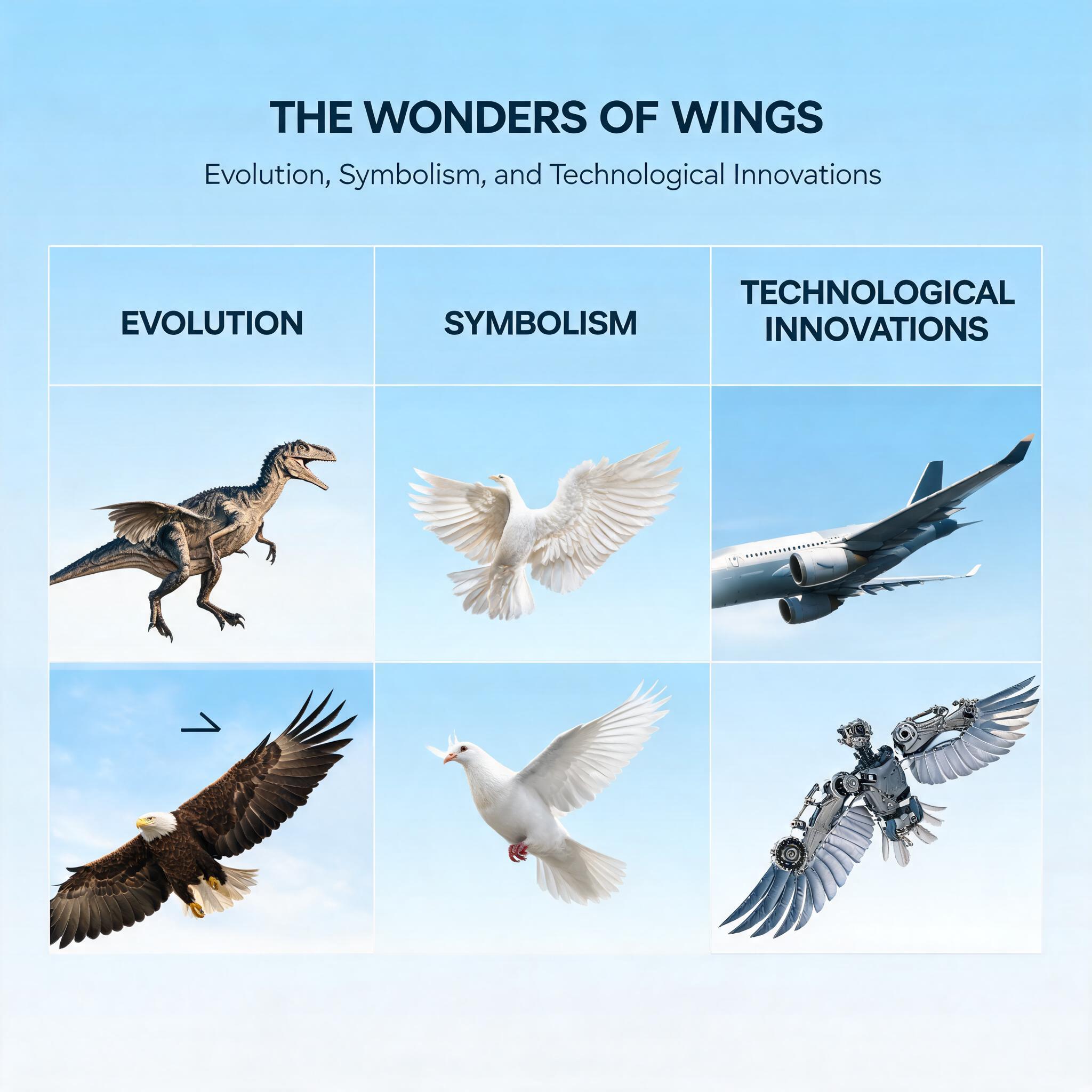 The Wonders of Wings: Evolution, Symbolism, and Technological Innovations and Technological Innovations