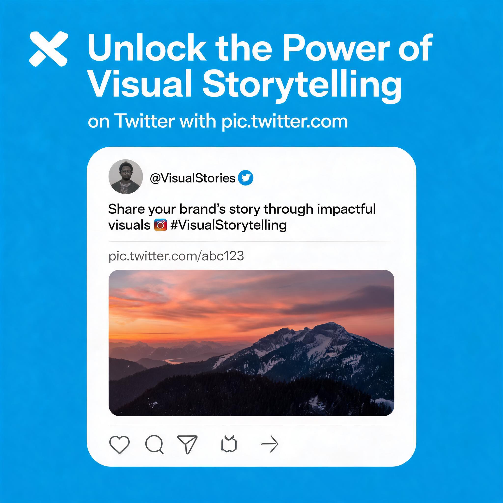 Unlock the Power of Visual Storytelling on Twitter with pic.twitter.com Unlock the Power of Visual Storytelling on Twitter with pic