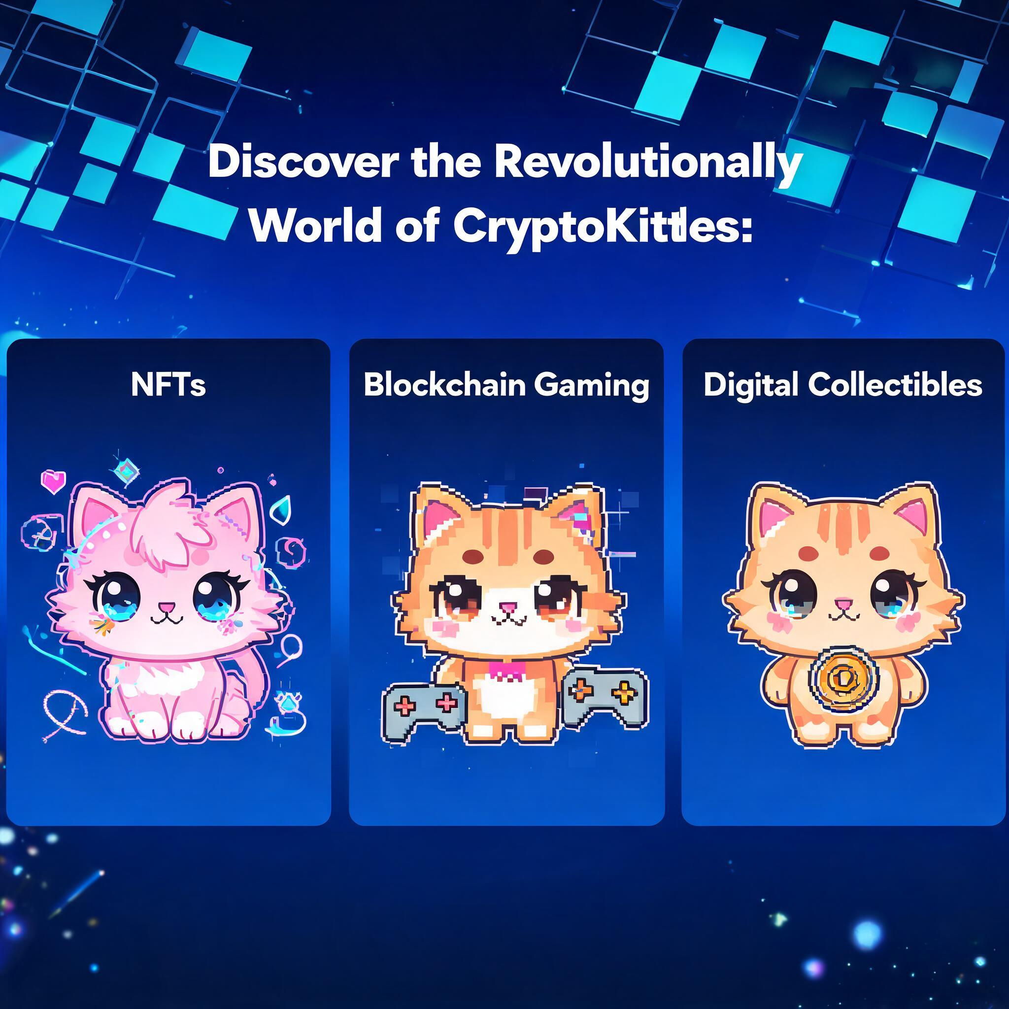 Discover the Revolutionary World of CryptoKitties: NFTs, Blockchain Gaming, and Digital Collectibles Discover the Revolutionary World of CryptoKitties