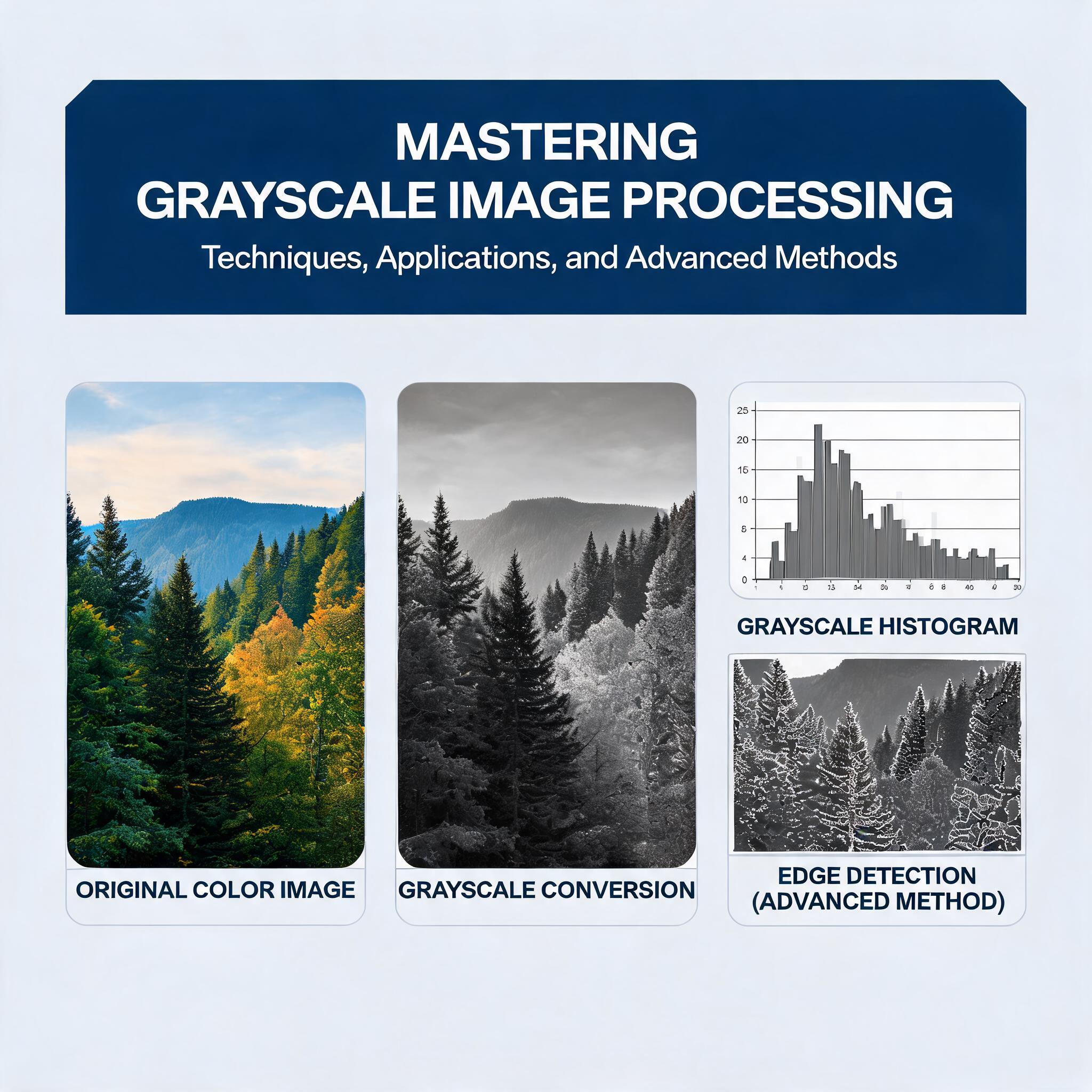 Mastering Grayscale Image Processing: Techniques, Applications, and Advanced Methods