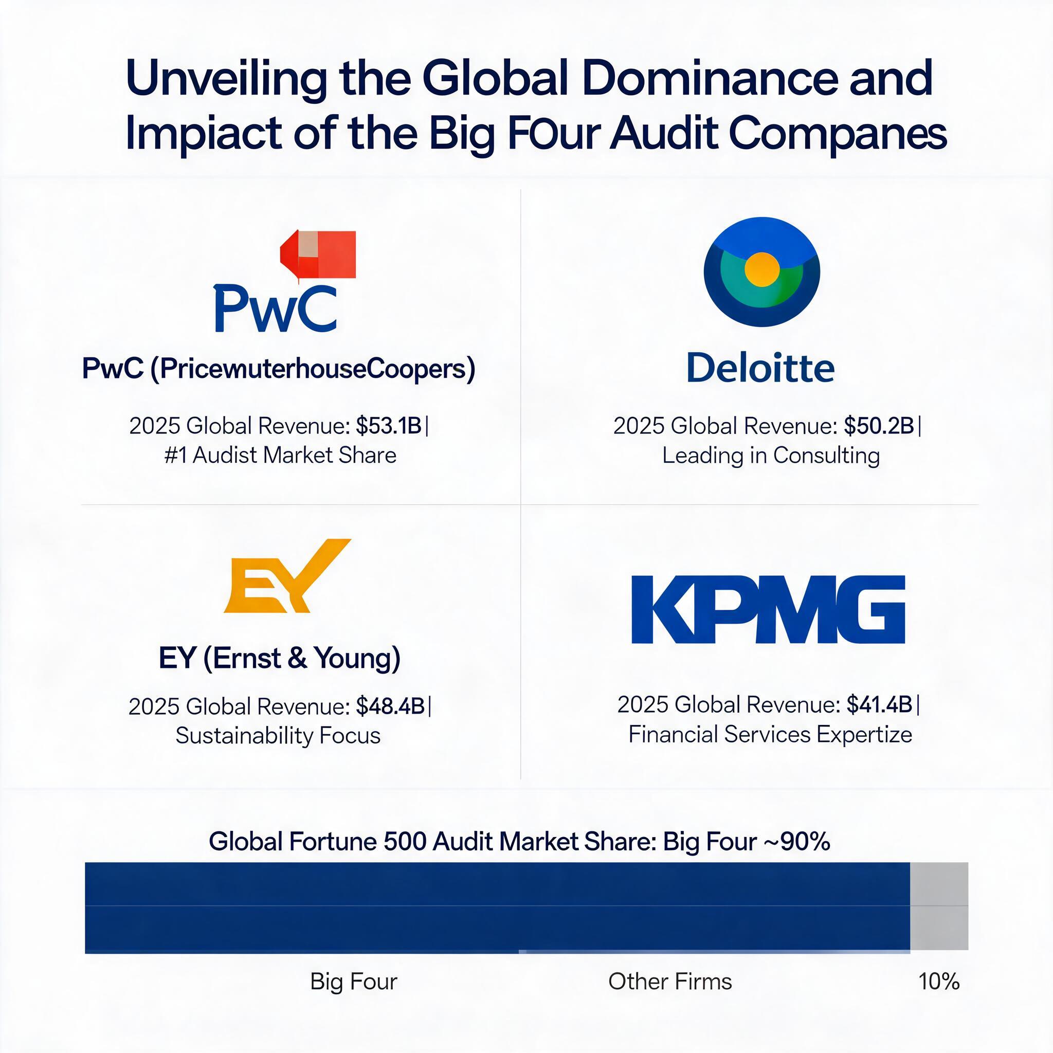 Unveiling the Global Dominance and Impact of the Big Four Audit Companies Unveiling the Global Dominance and Impact of the Big Four Audit Companies