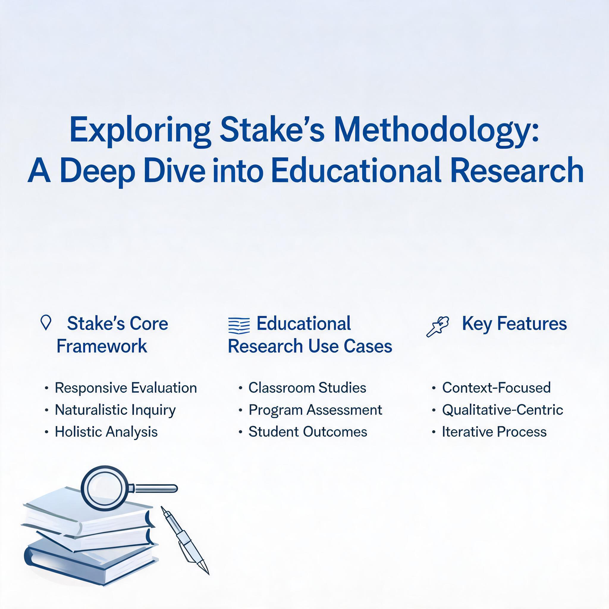 Exploring Stake's Methodology: A Deep Dive into Educational Research A Deep Dive into Educational Research