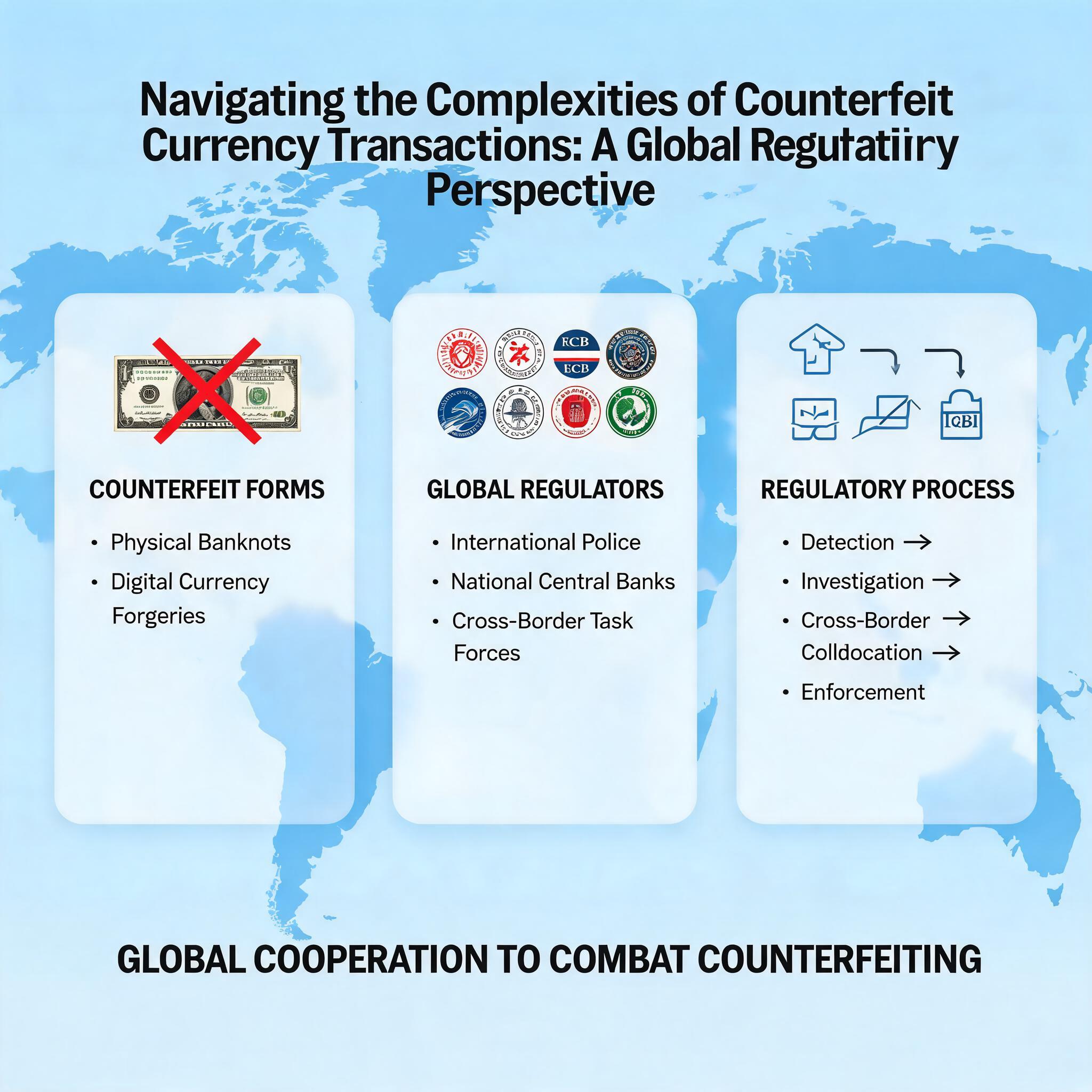 Navigating the Complexities of Counterfeit Currency Transactions: A Global Regulatory Perspective