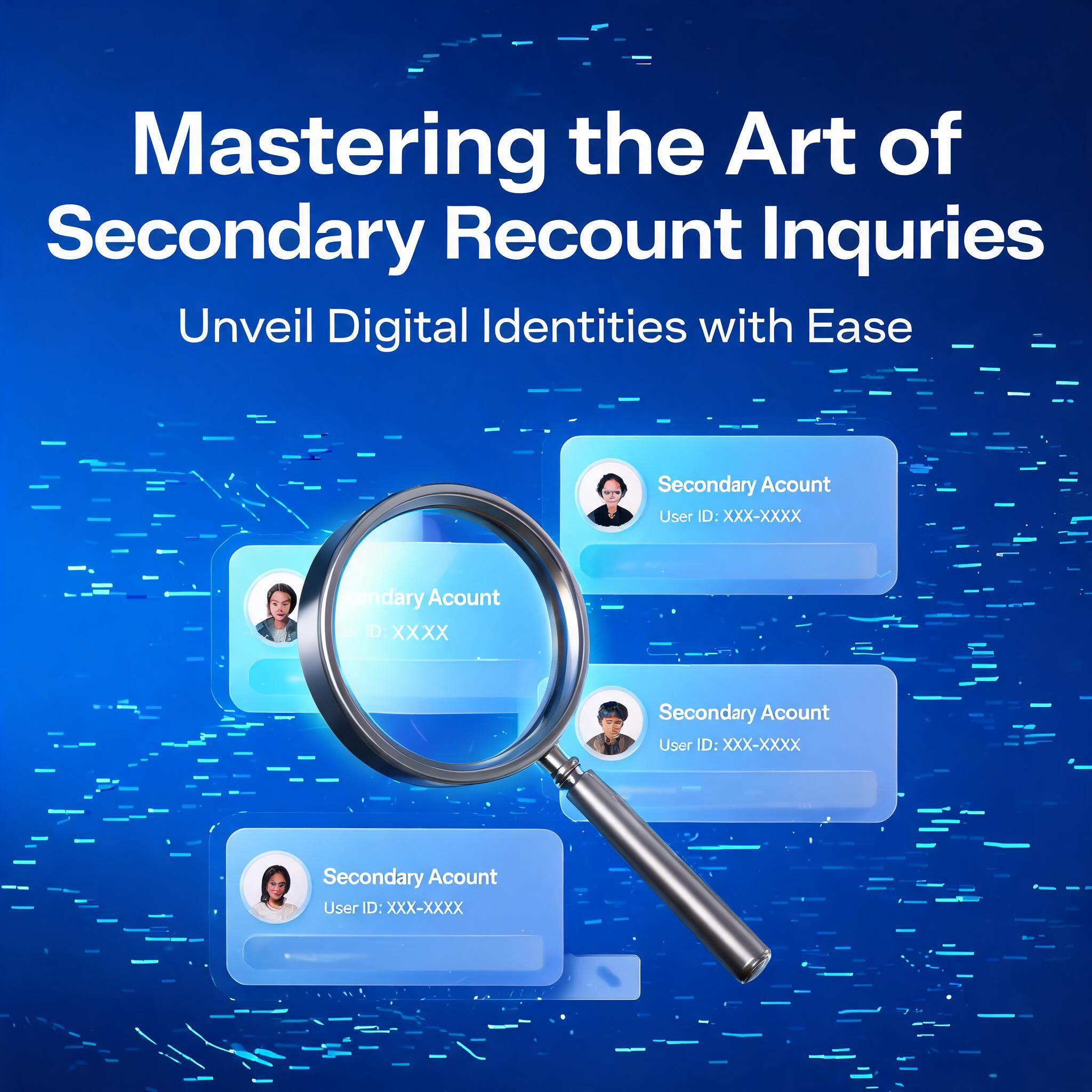 Mastering the Art of Secondary Account Inquiries