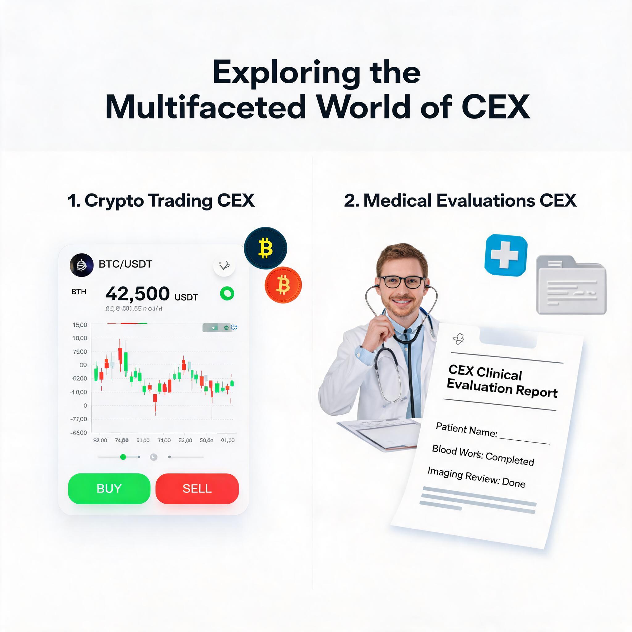 Exploring the Multifaceted World of CEX: From Crypto Trading to Medical Evaluations From Crypto Trading to Medical Evaluations