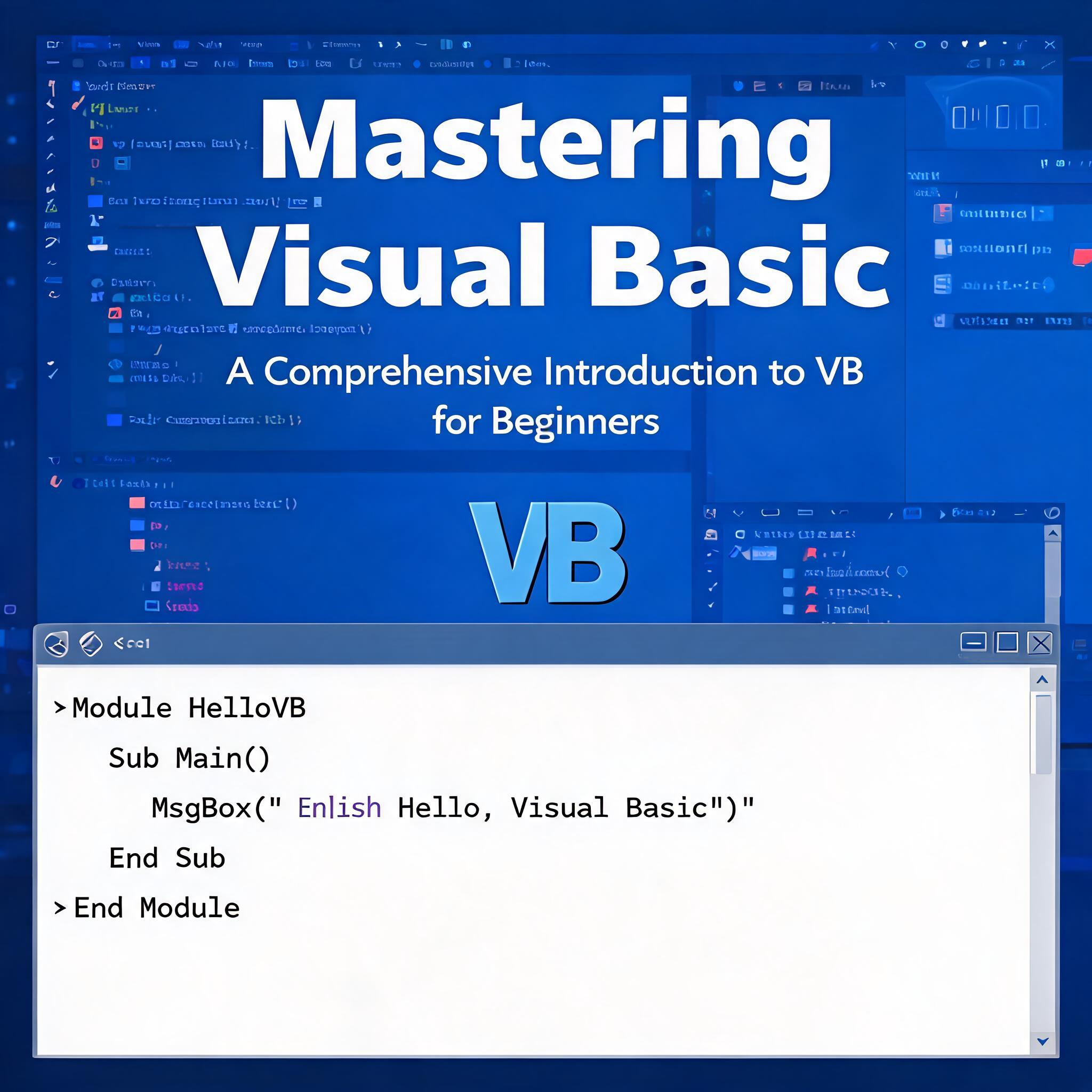 Mastering Visual Basic: A Comprehensive Introduction to VB for Beginners A Comprehensive Introduction to VB for Beginners