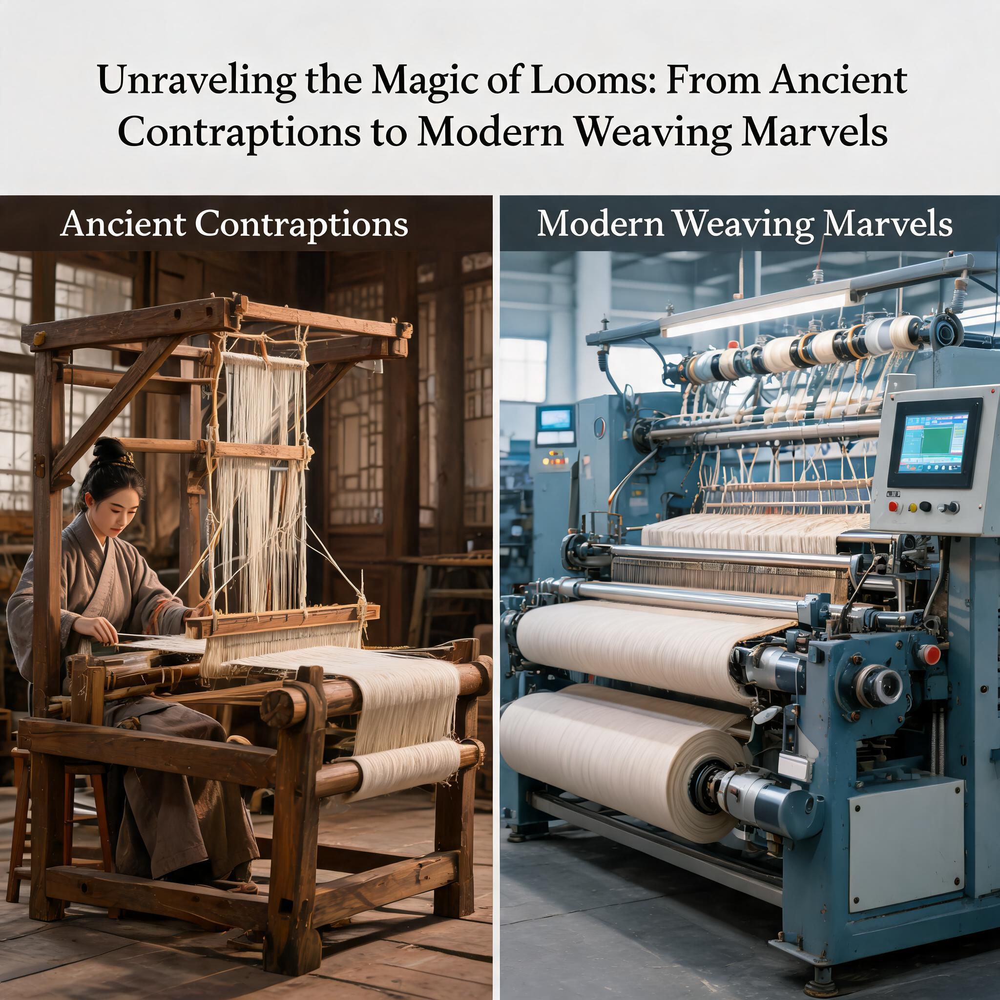 Unraveling the Magic of Looms: From Ancient Contraptions to Modern Weaving Marvels From Ancient Contraptions to Modern Weaving Marvels