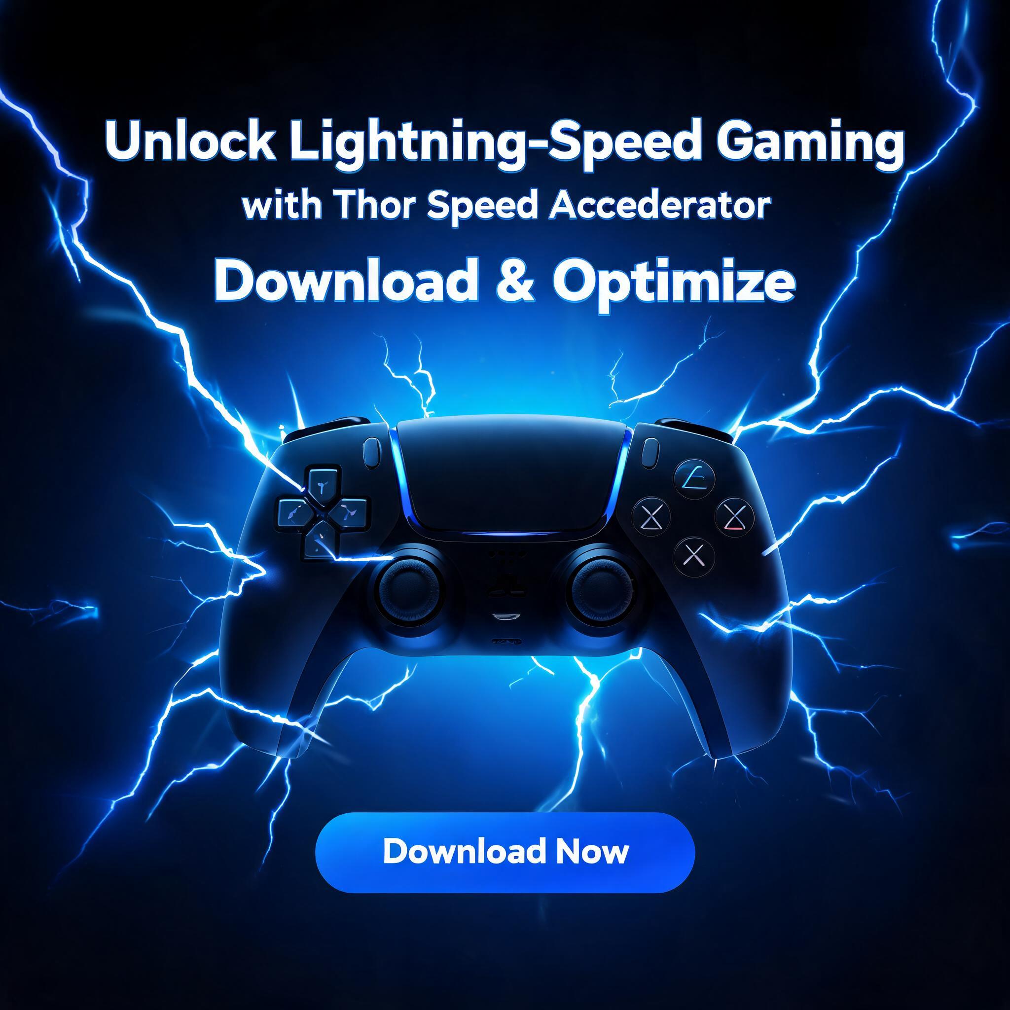 Speed Gaming with Thor Speed Accelerator
