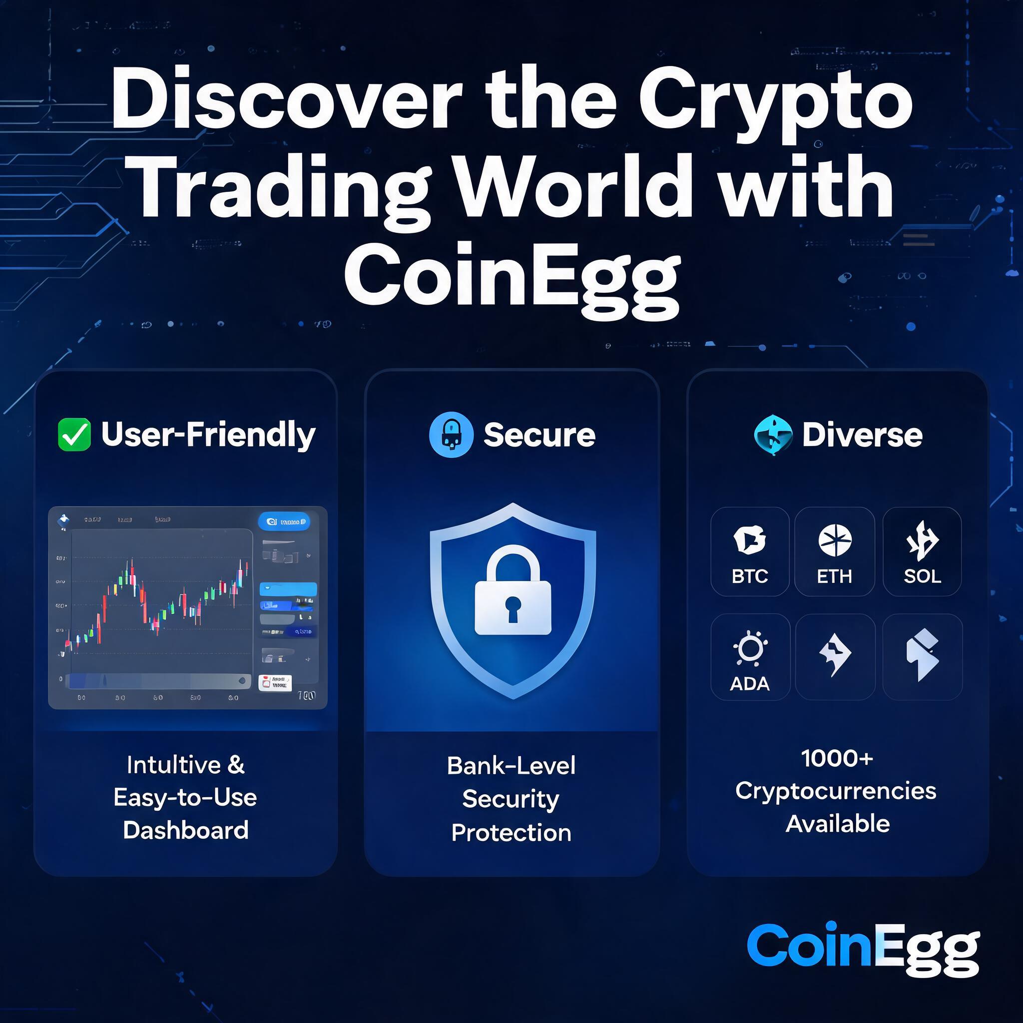 Discover the Crypto Trading World with CoinEgg: User-Friendly, Secure, and Diverse Discover the Crypto Trading World with CoinEgg