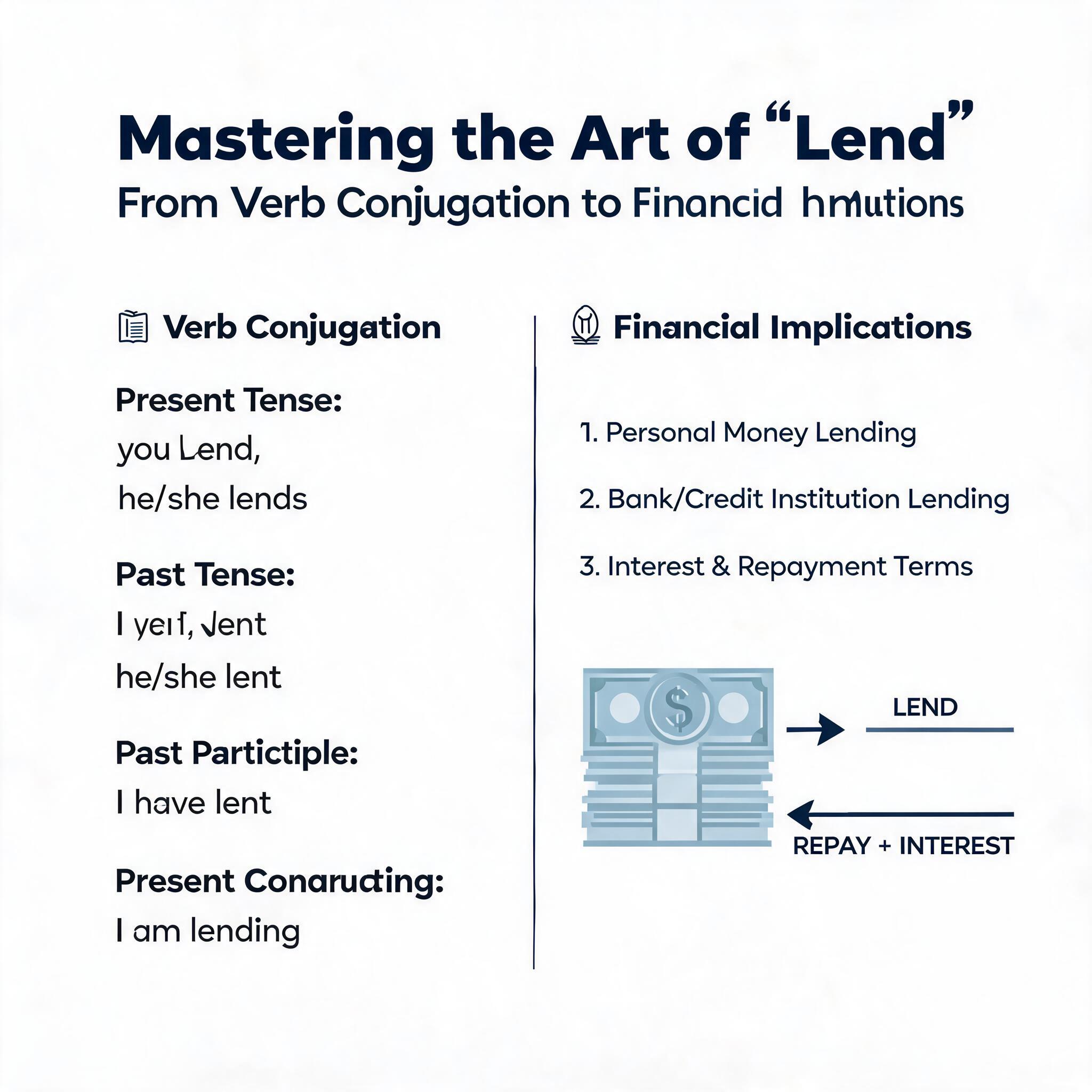 From Verb Conjugation to Financial Implications