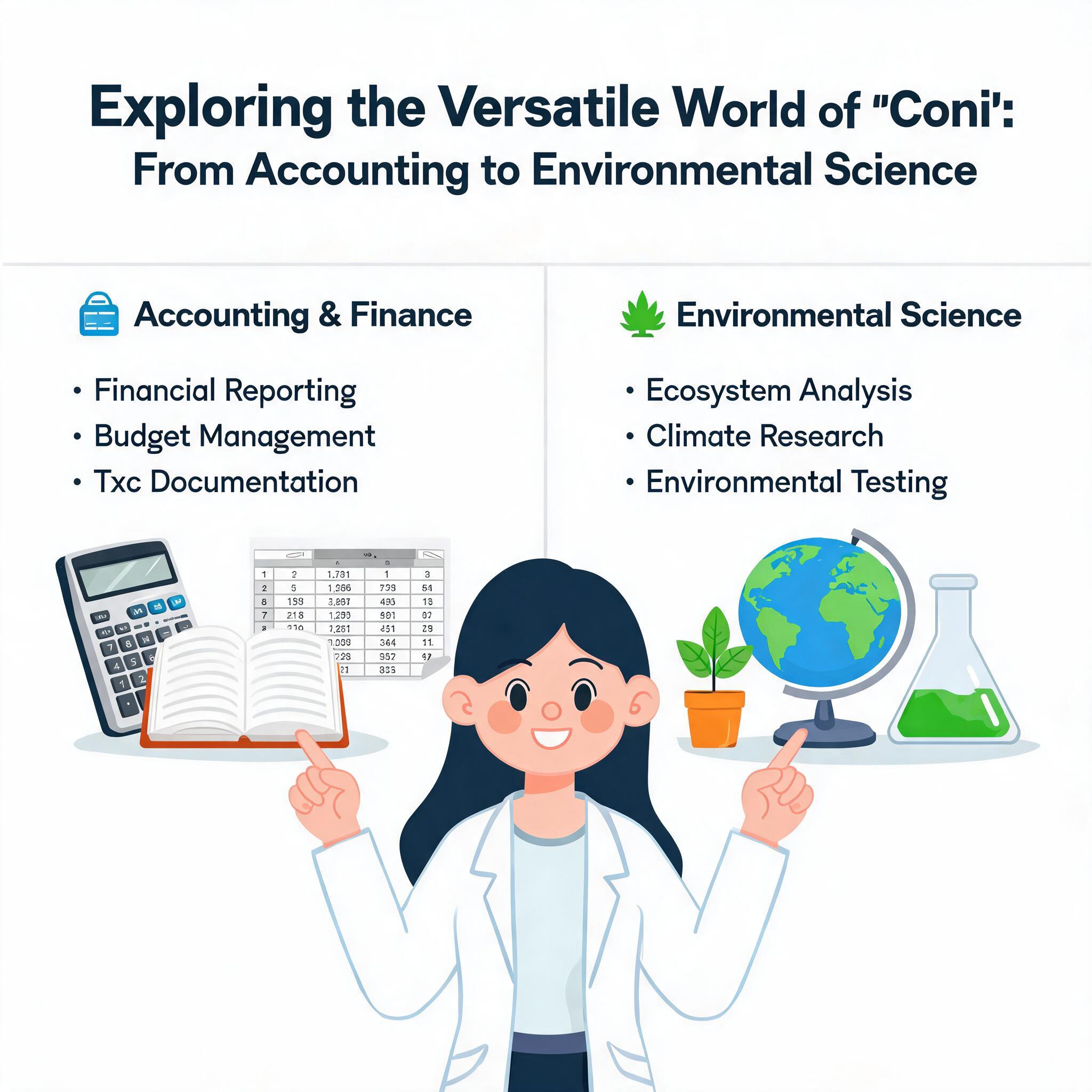 Exploring the Versatile World of 'Coni': From Accounting to Environmental Science From Accounting to Environmental Science