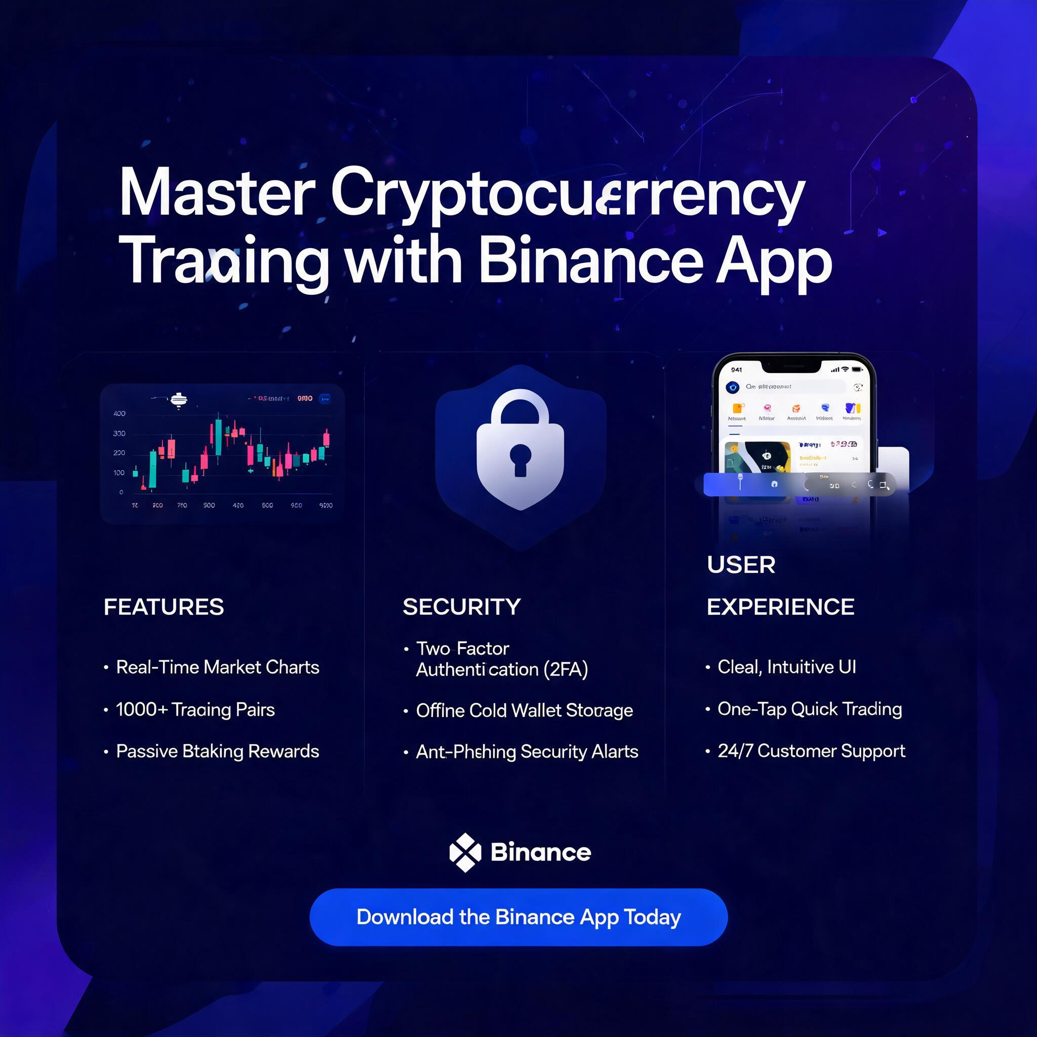 Master Cryptocurrency Trading with Binance App: Features, Security, and User Experience Master Cryptocurrency Trading with Binance App