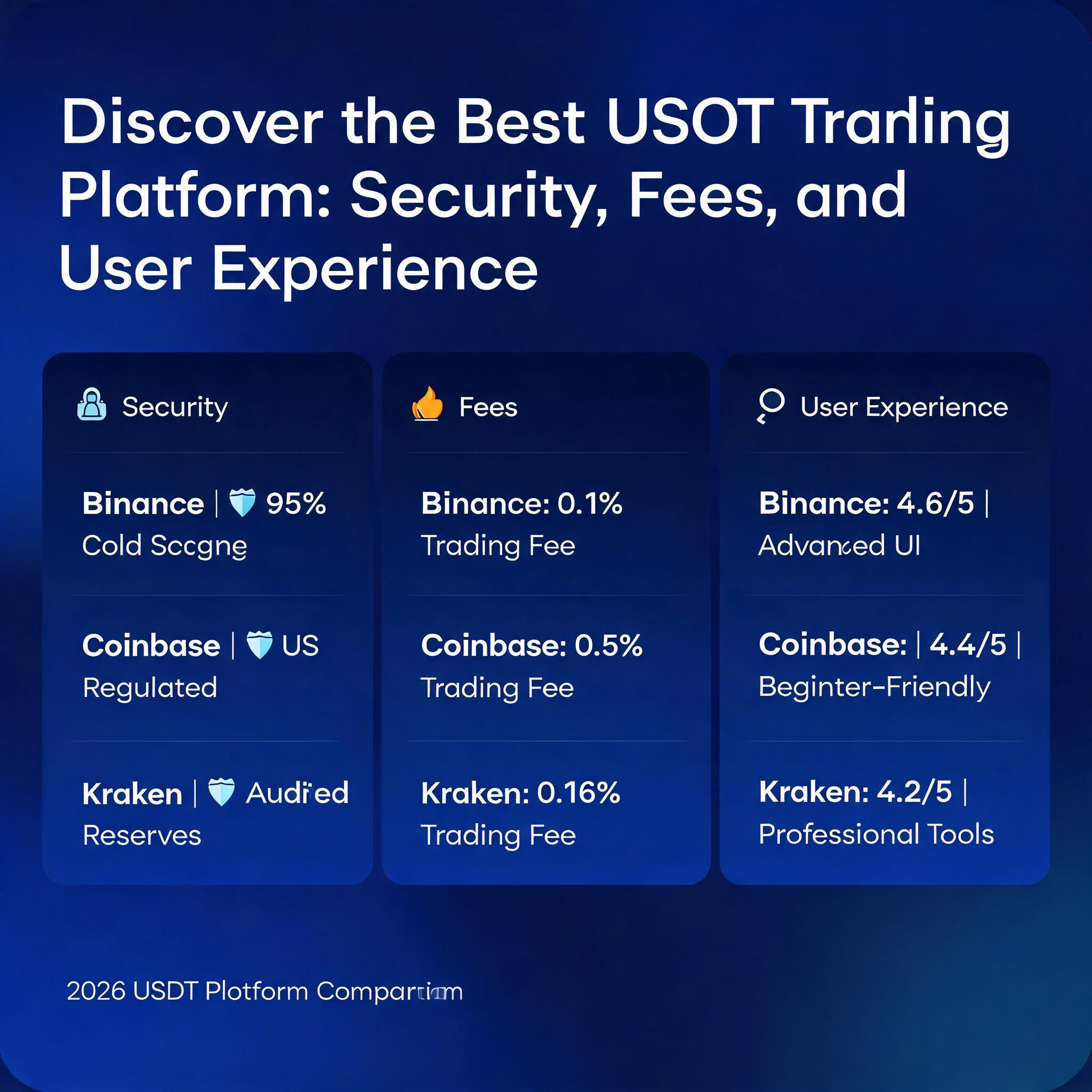Discover the Best USDT Trading Platforms: Security, Fees, and User Experience Discover the Best USDT Trading Platforms