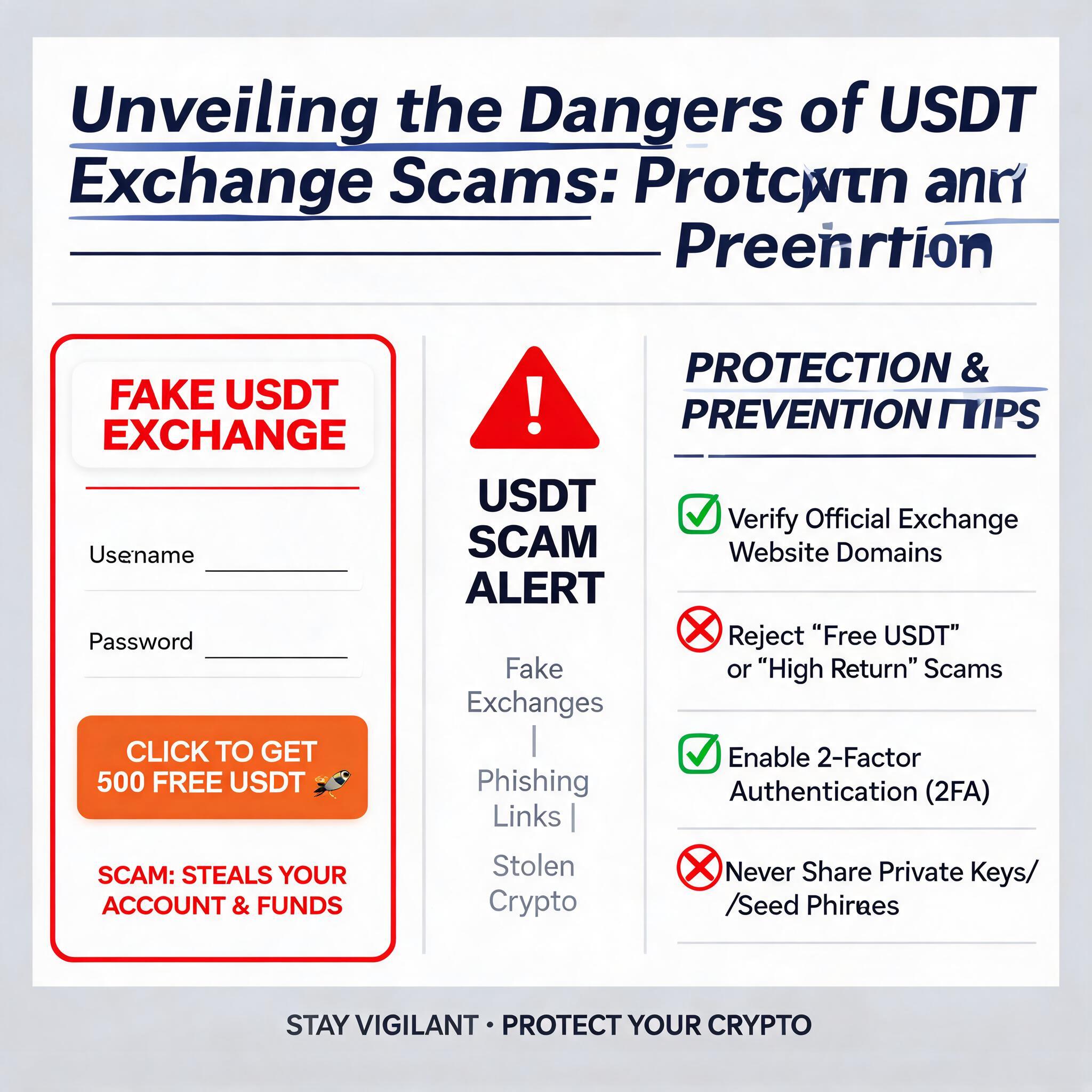Unveiling the Dangers of USDT Exchange Scams: Protection and Prevention